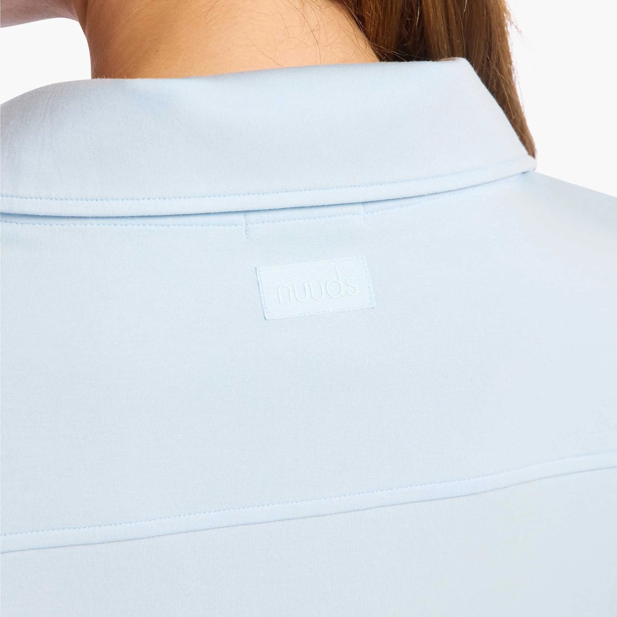 Soft Motion Quarter-Zip | Cloud sold by nuuds product image thumbnail 5