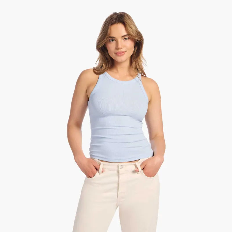 Slinky Rib Racer Tank | Cloud sold by nuuds