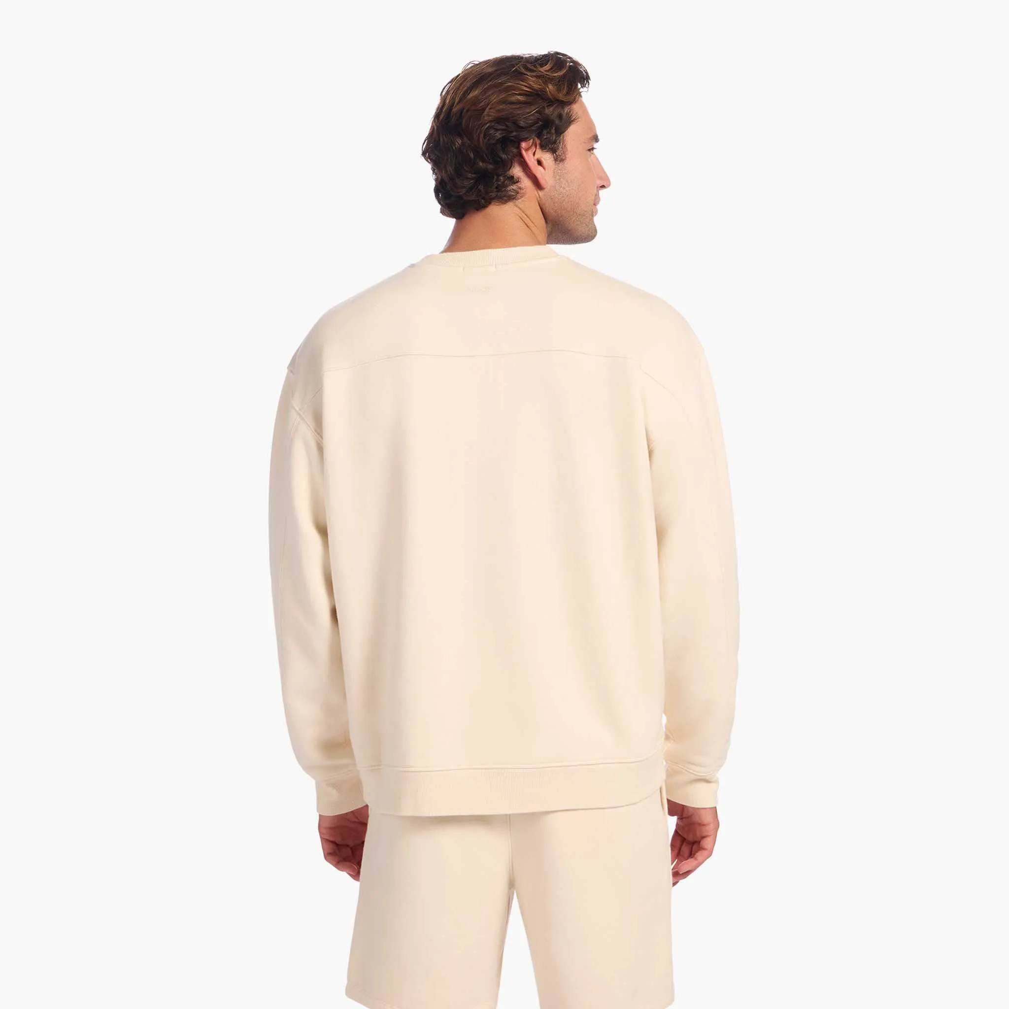 Vintage Fleece Men's Crewneck | Washed Bone sold by nuuds product image thumbnail 4
