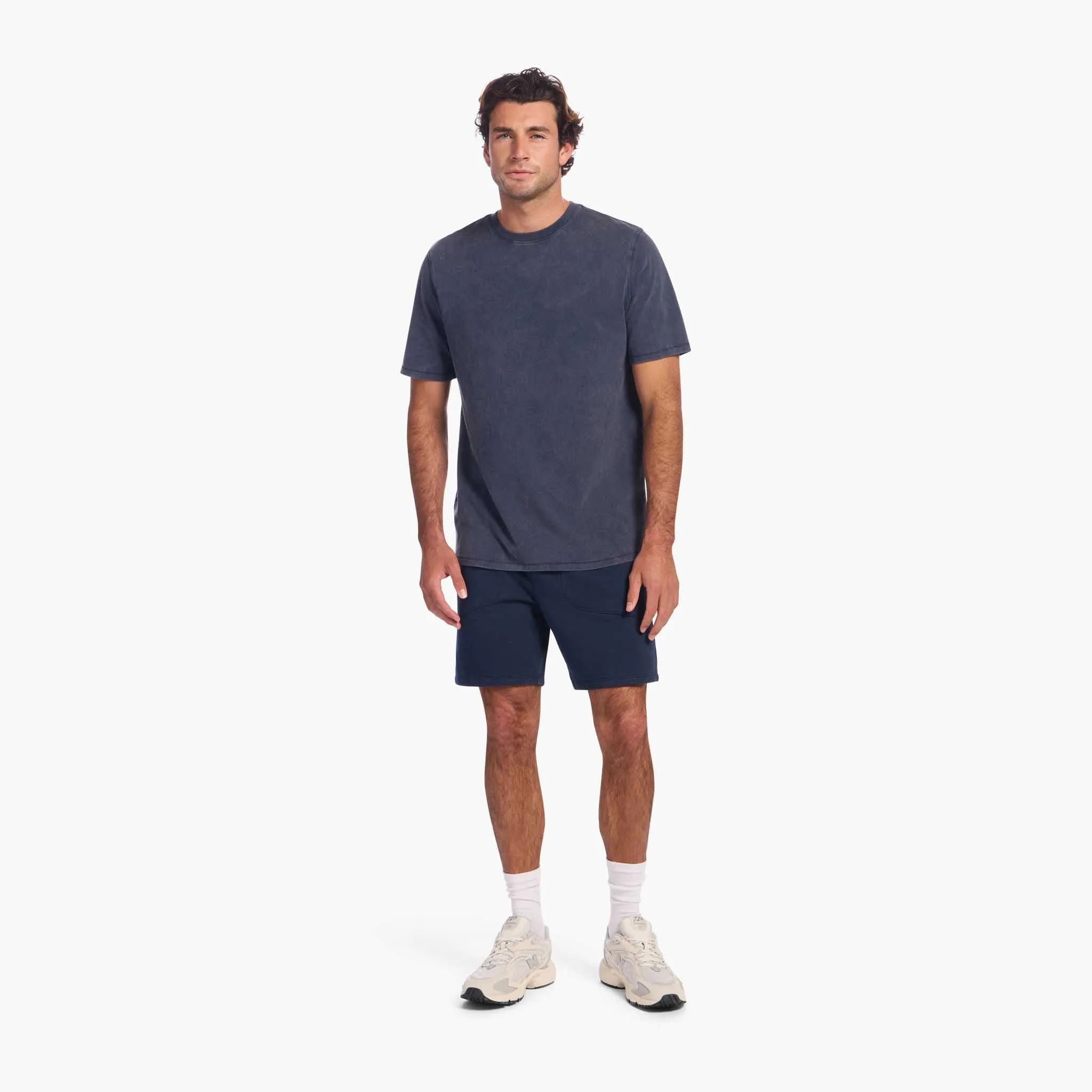 Vintage Cotton Men's Everyday T-Shirt | Washed Navy sold by nuuds product image thumbnail 2