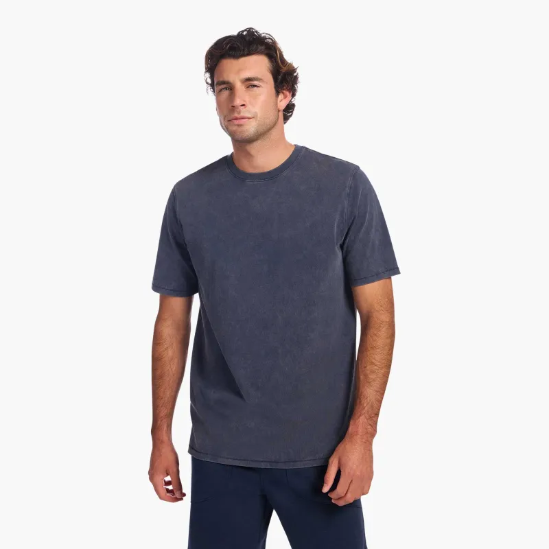 Vintage Cotton Men's Everyday T-Shirt | Washed Navy sold by nuuds