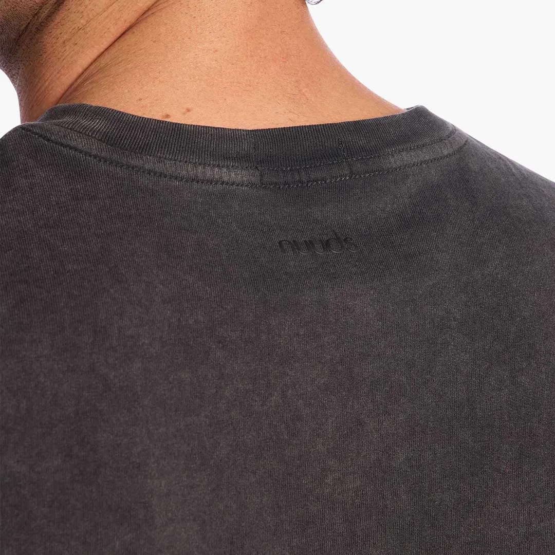 Vintage Cotton Men's Everyday T-Shirt | Washed Black sold by nuuds product image thumbnail 5