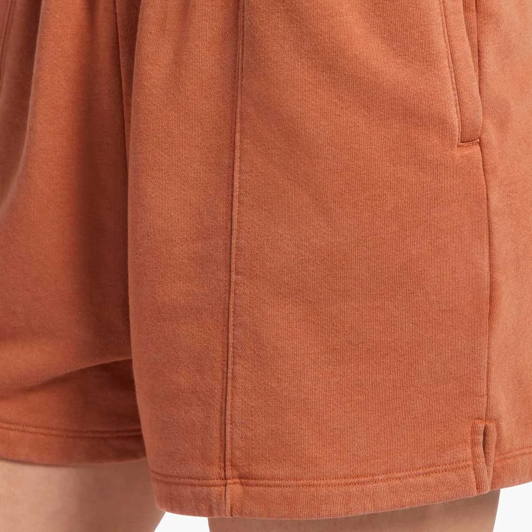 Vintage Fleece Seamed Short | Washed Clay sold by nuuds product image thumbnail 5