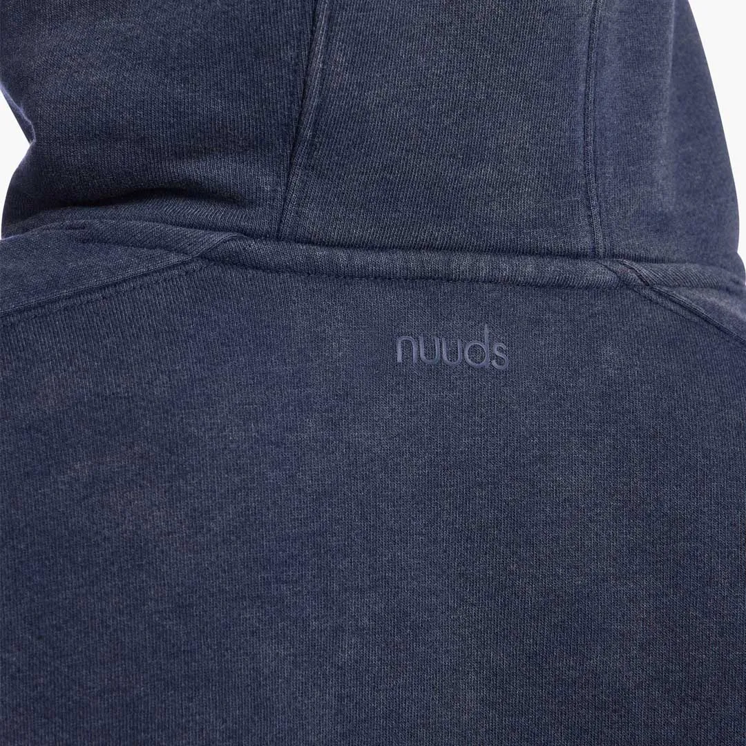 Vintage Fleece Cropped Hoodie | Washed Navy sold by nuuds product image thumbnail 5