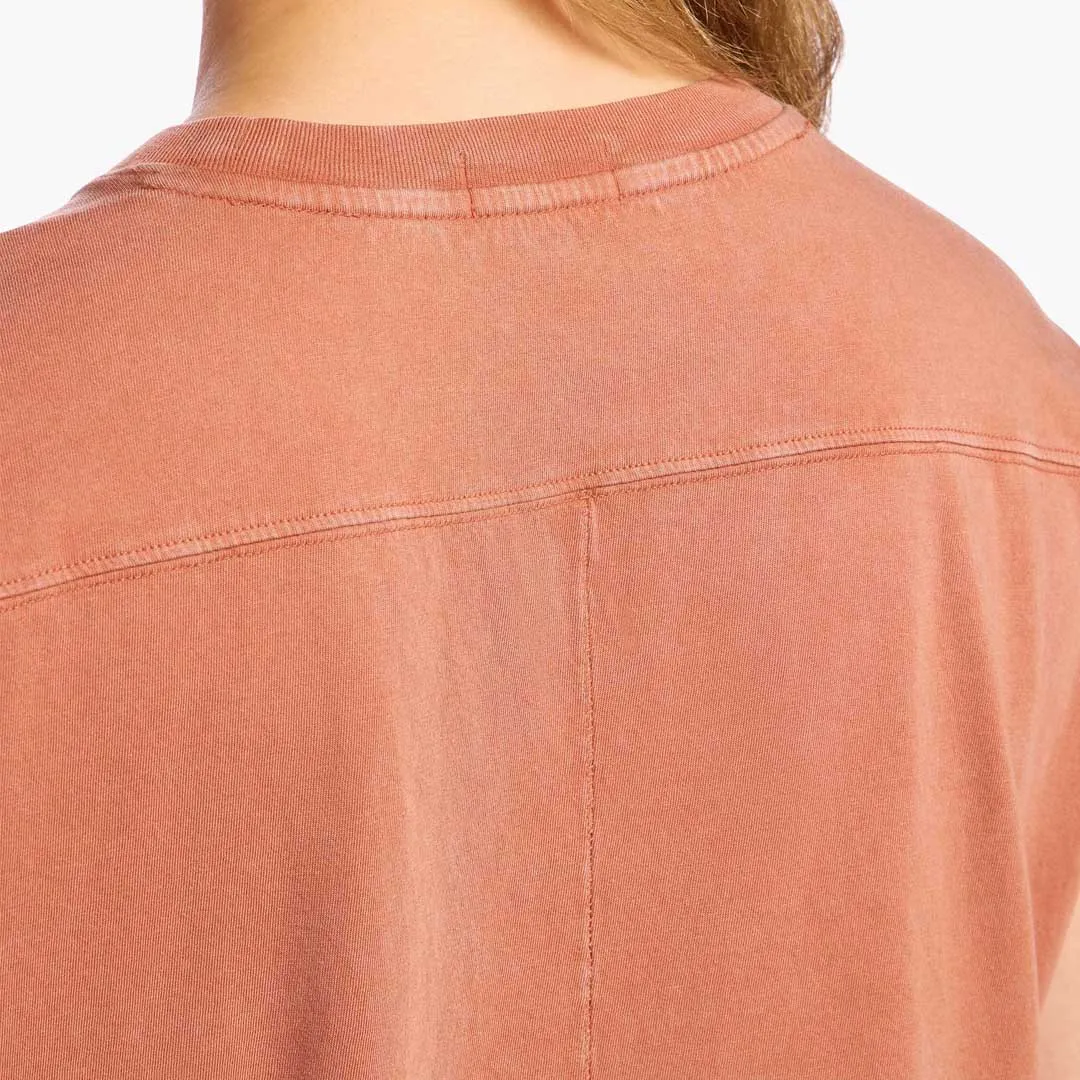 Soft Cotton Tunic Muscle Tee | Washed Clay sold by nuuds product image thumbnail 5