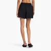 Linen Beach Short | Black sold by nuuds