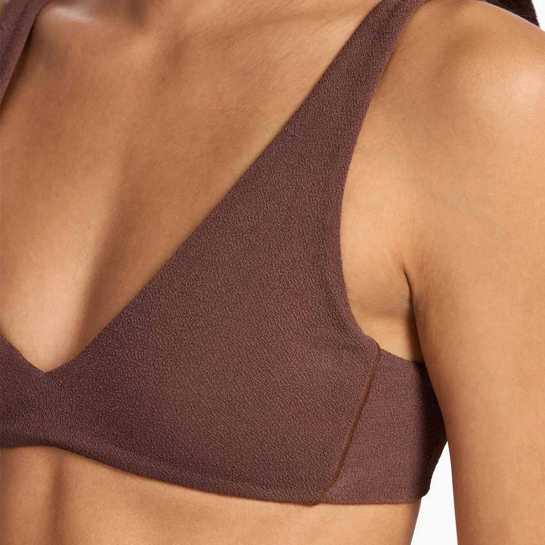 Plunge Bikini Top | Coffee sold by nuuds product image thumbnail 5