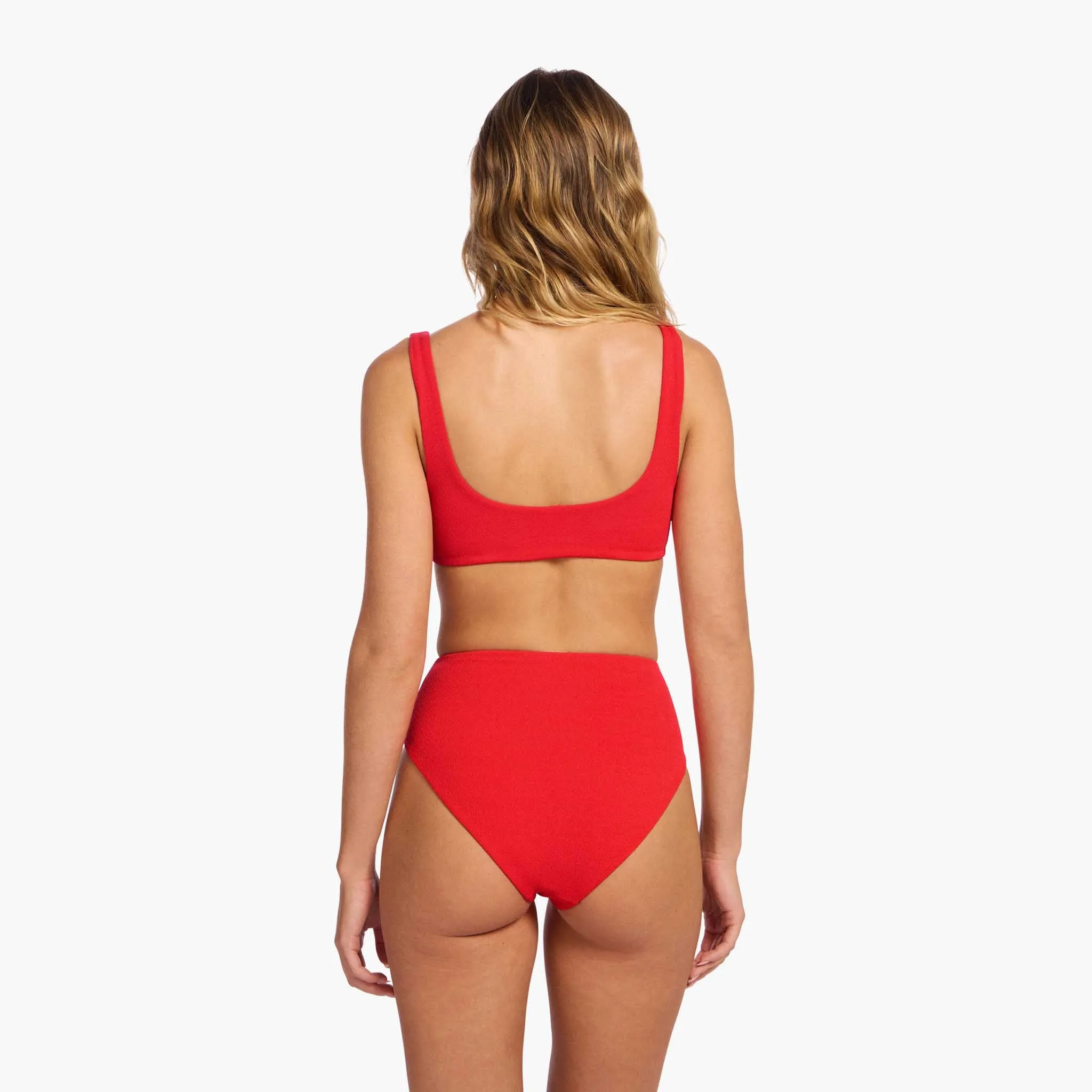 Plunge Bikini Top | Chili sold by nuuds product image thumbnail 4