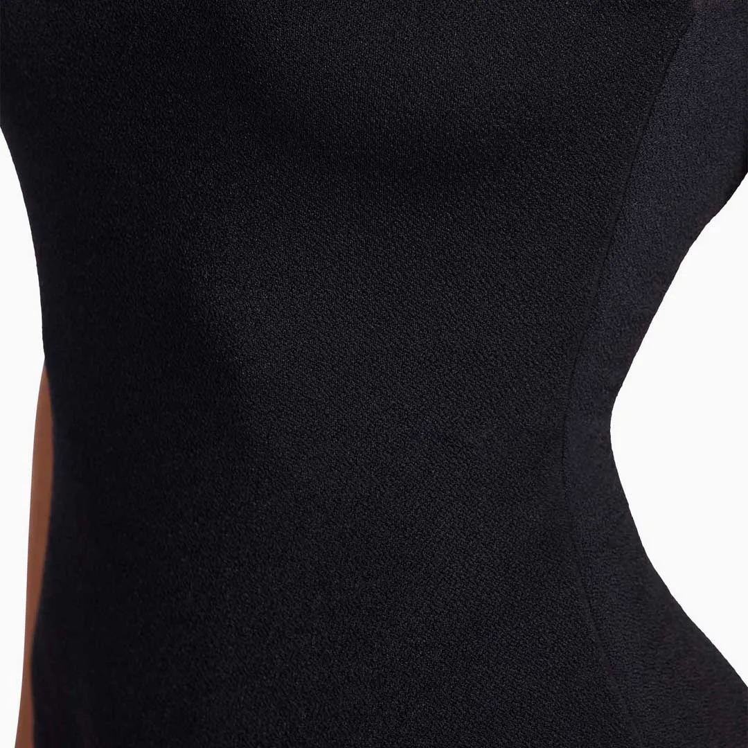 Square Neck One Piece | Black sold by nuuds product image thumbnail 5