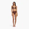High Waist Bikini Bottom | Coffee sold by nuuds