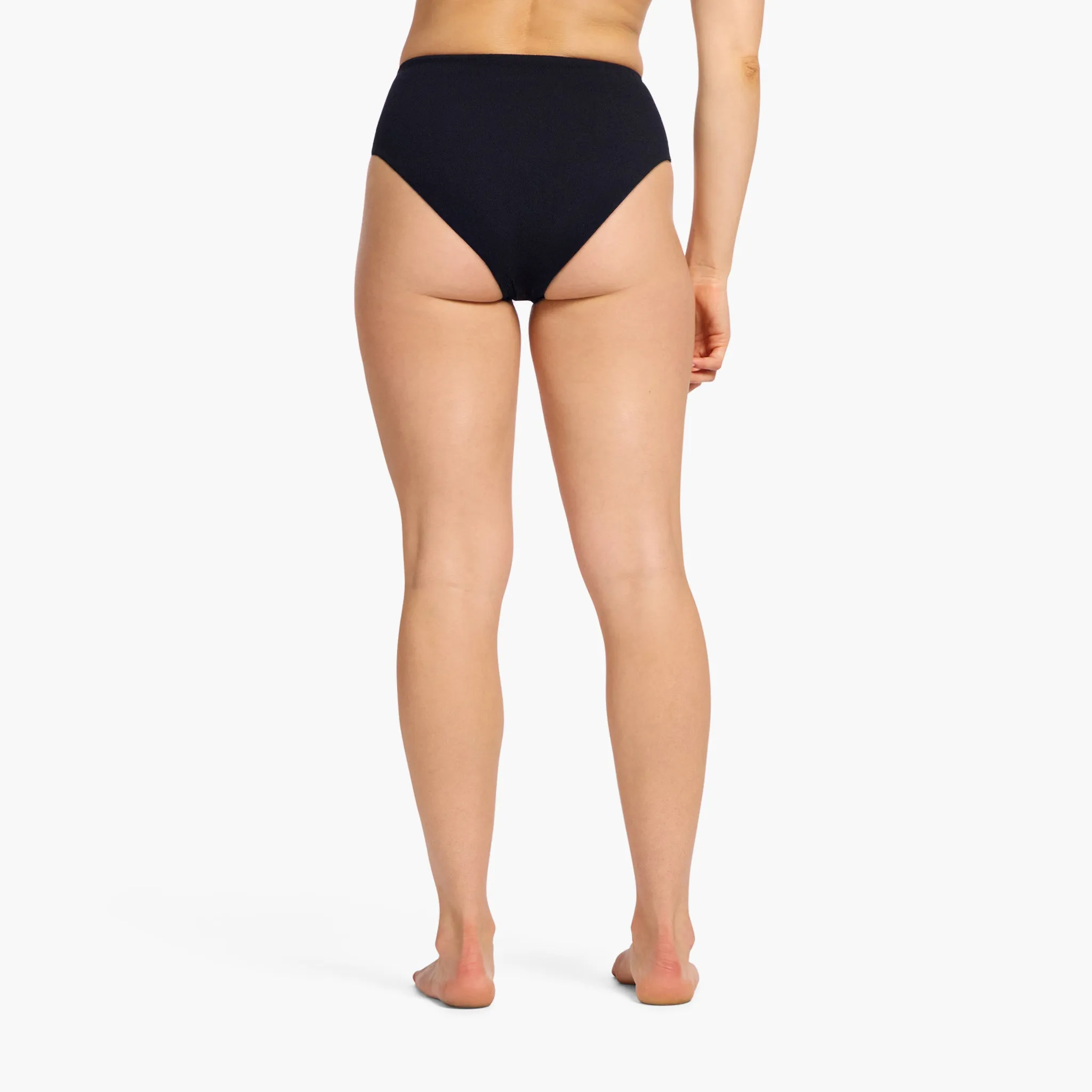 High Waist Bikini Bottom | Black sold by nuuds product image thumbnail 4