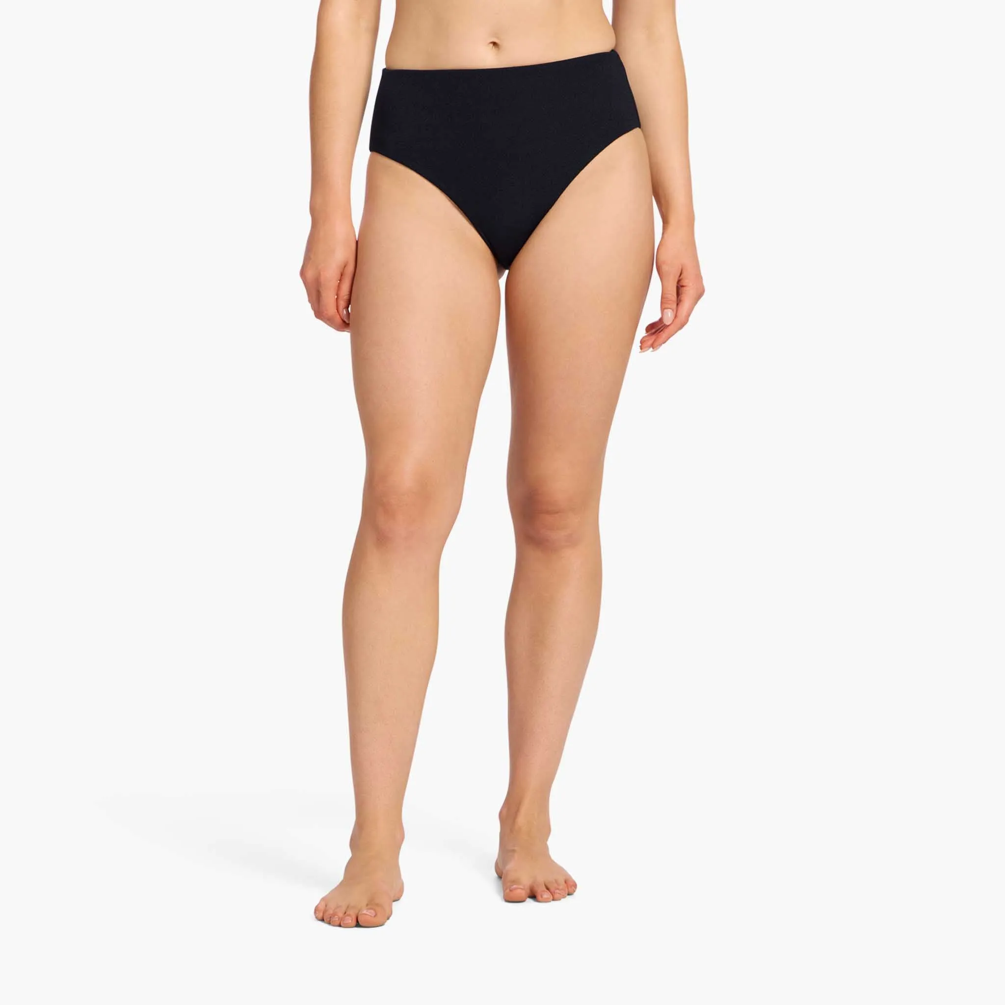 High Waist Bikini Bottom | Black sold by nuuds product image thumbnail 2