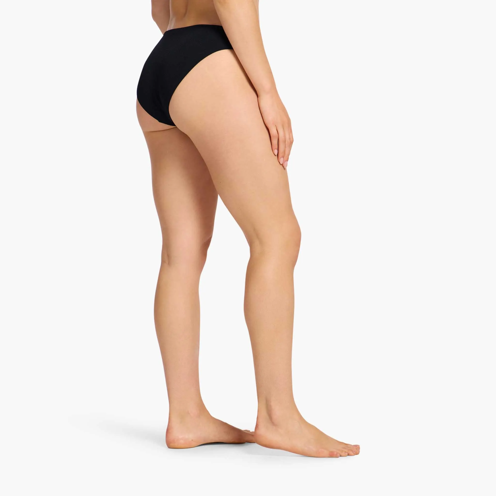 Low Waist Bikini Bottom | Black sold by nuuds product image thumbnail 3