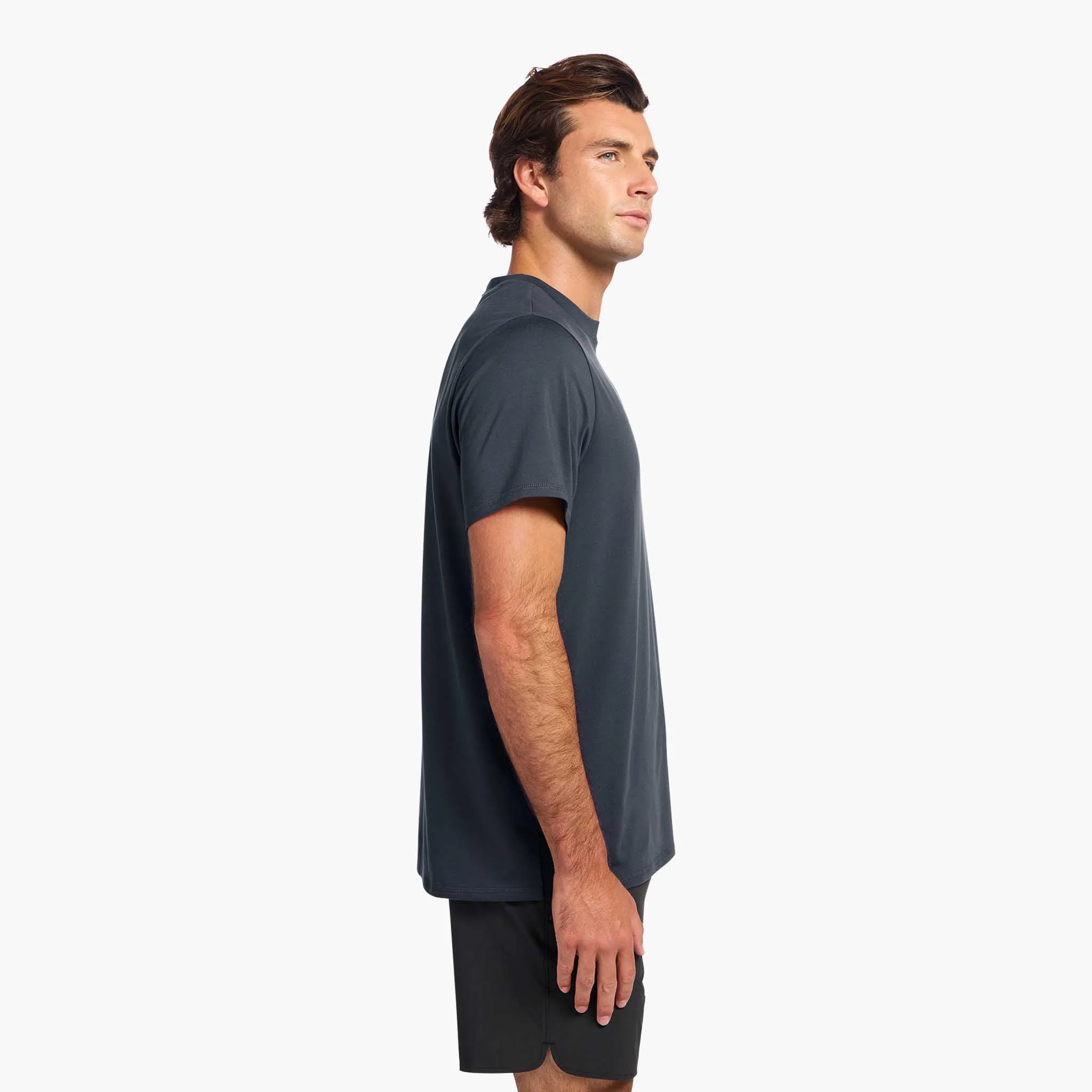 Men's Movement Tee | Graphite sold by nuuds product image thumbnail 3