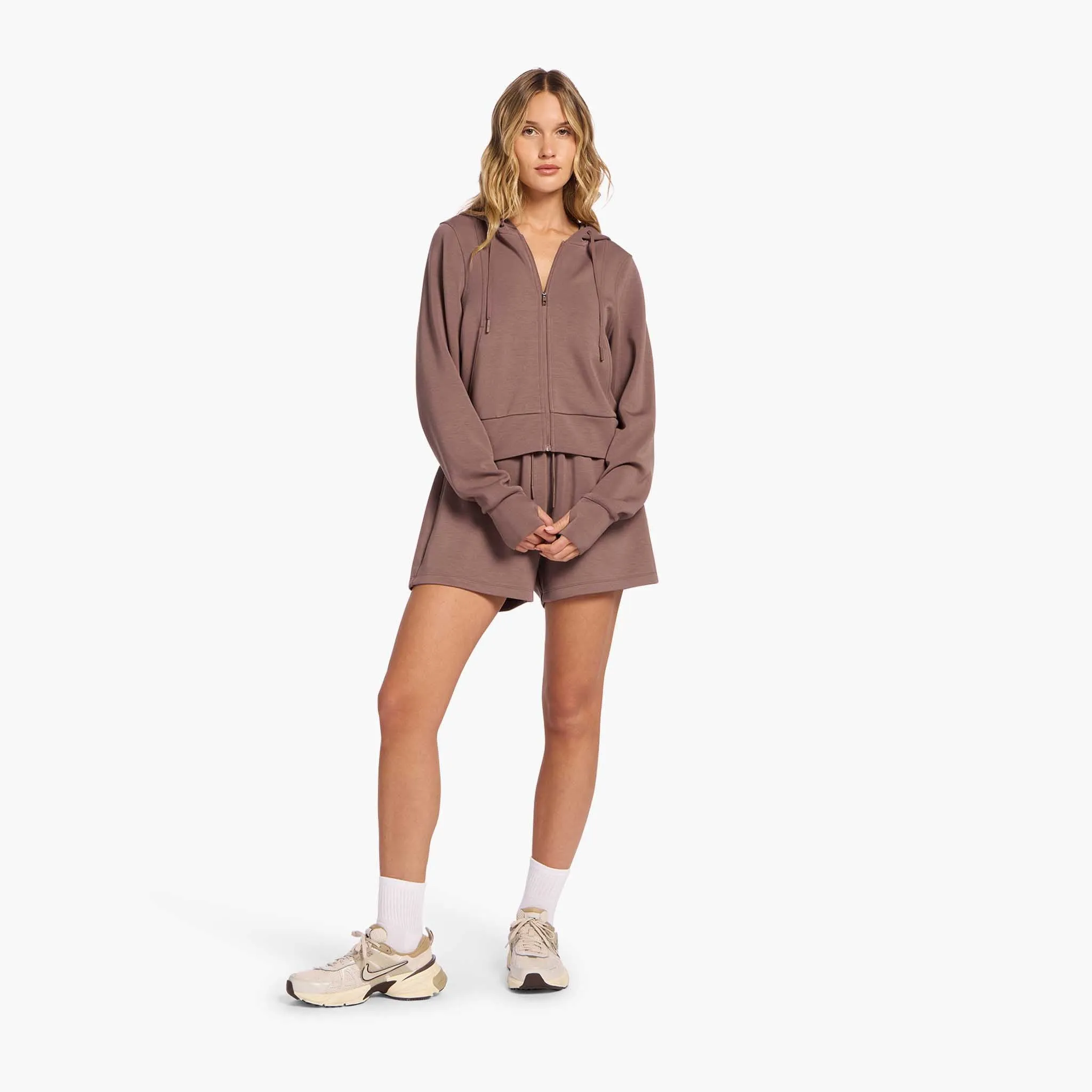 Soft Motion Zip Hoodie | Malt sold by nuuds product image thumbnail 2