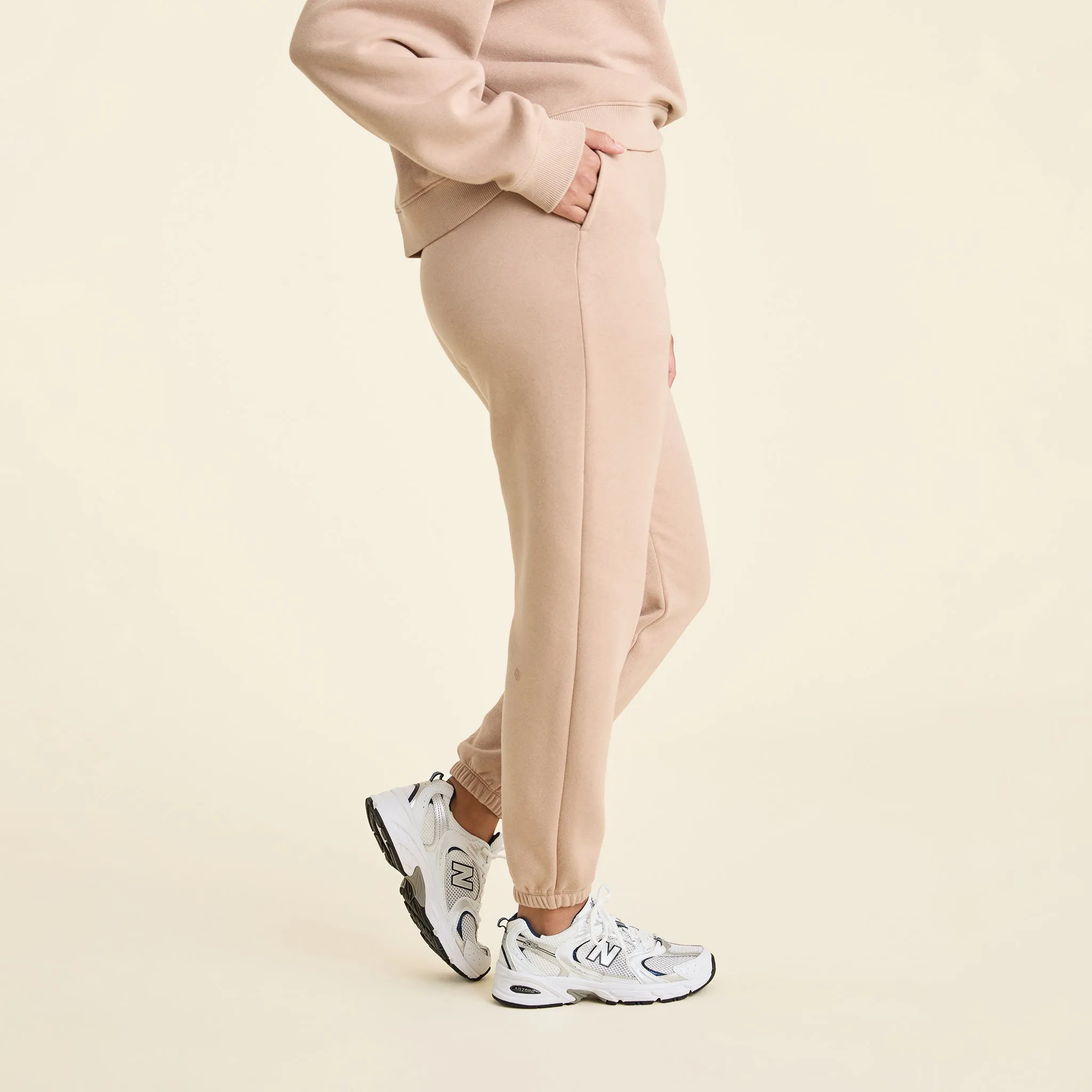 Classic Sweatpants | Sand sold by nuuds product image thumbnail 3