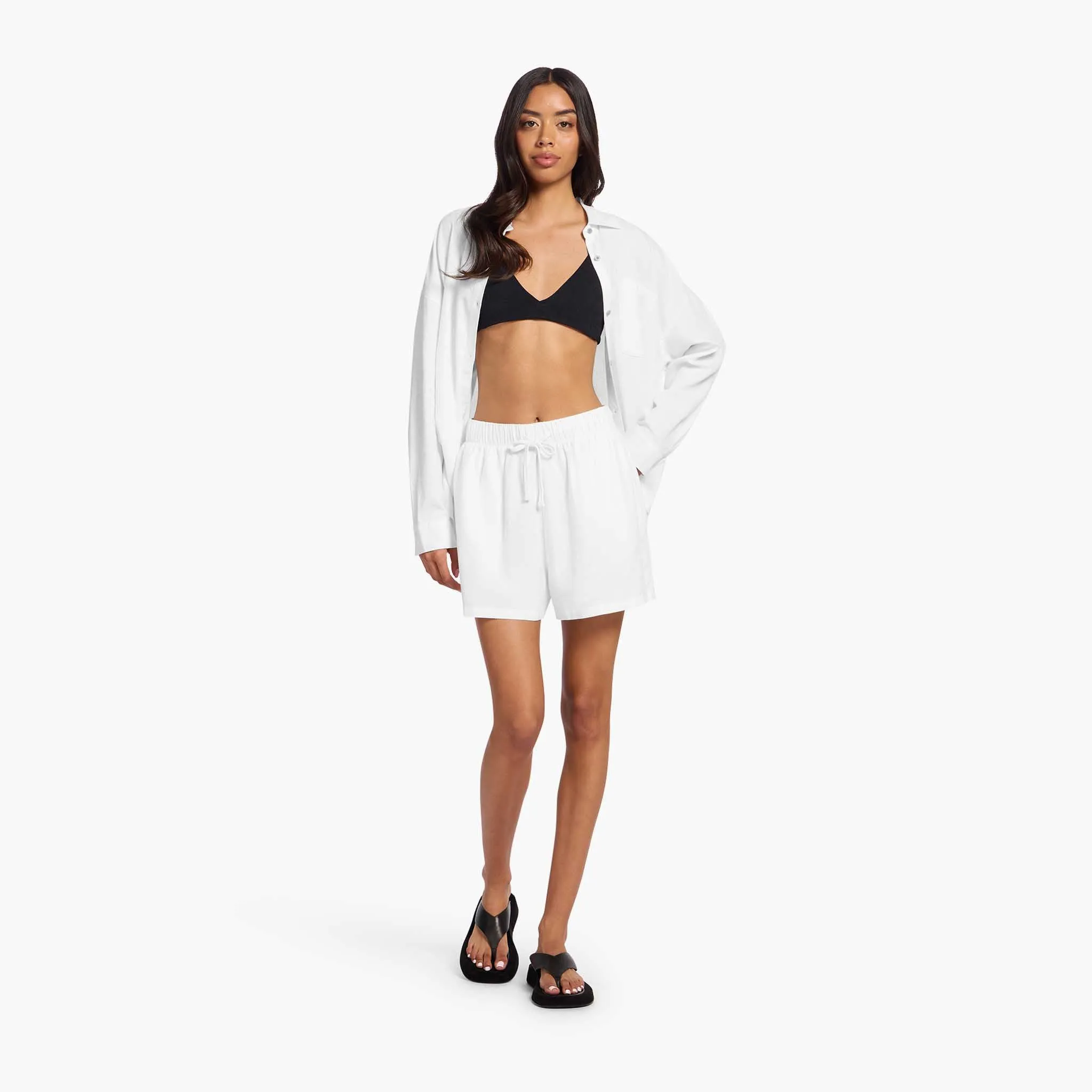 Linen Beach Short sold by nuuds product image thumbnail 5