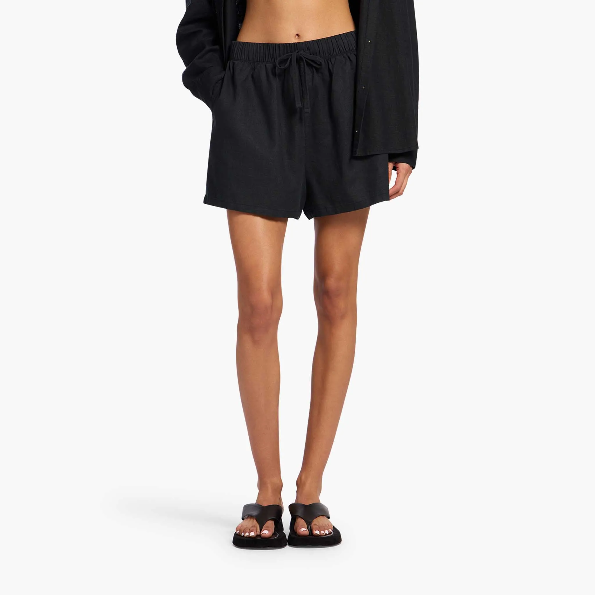 Linen Beach Short sold by nuuds product image thumbnail 2