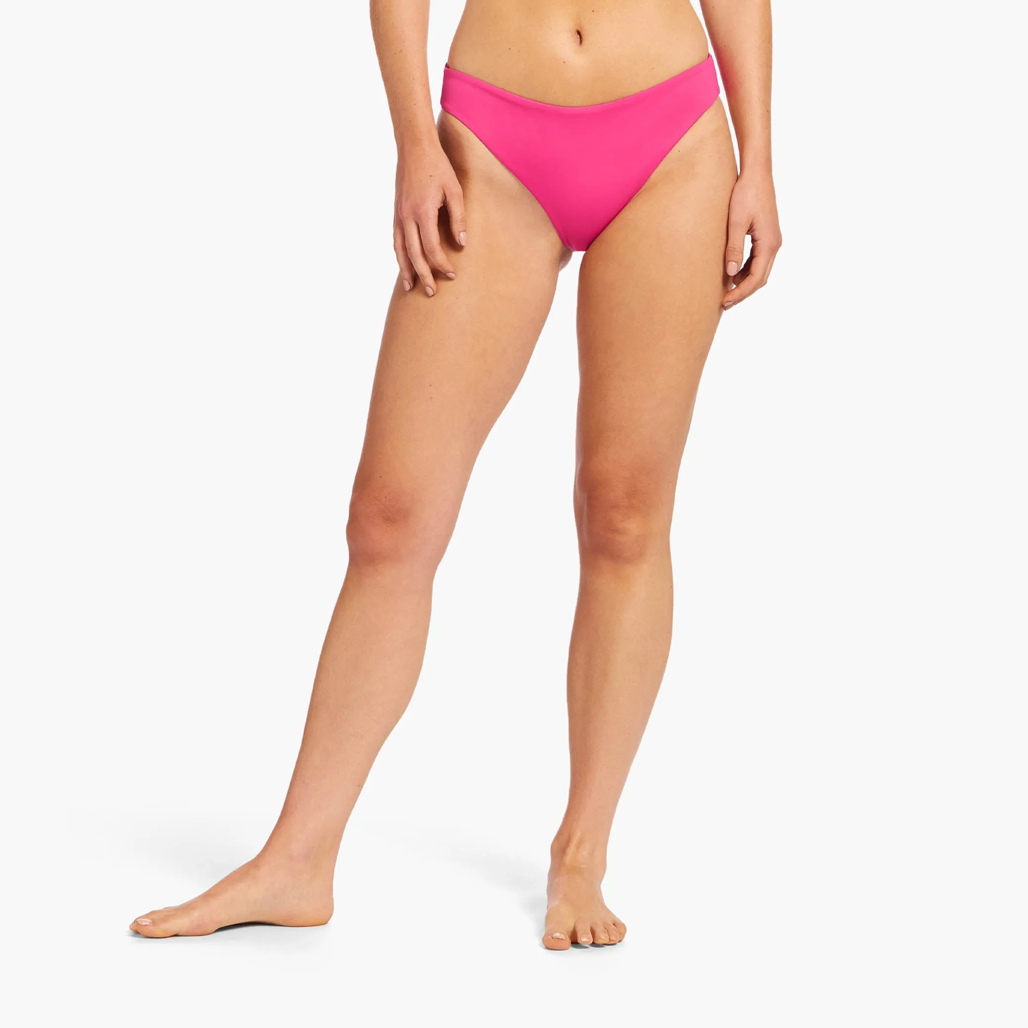 Low Waist Bikini Bottom | Fuchsia sold by nuuds product image thumbnail 2