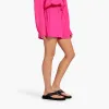 Linen Beach Short | Fuchsia sold by nuuds