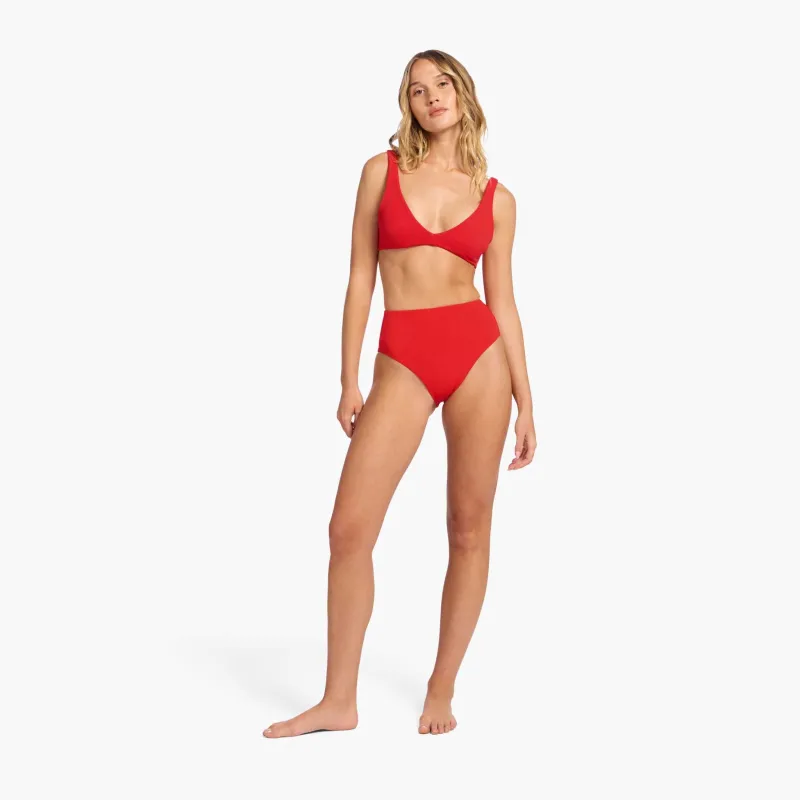 High Waist Bikini Bottom | Chili sold by nuuds