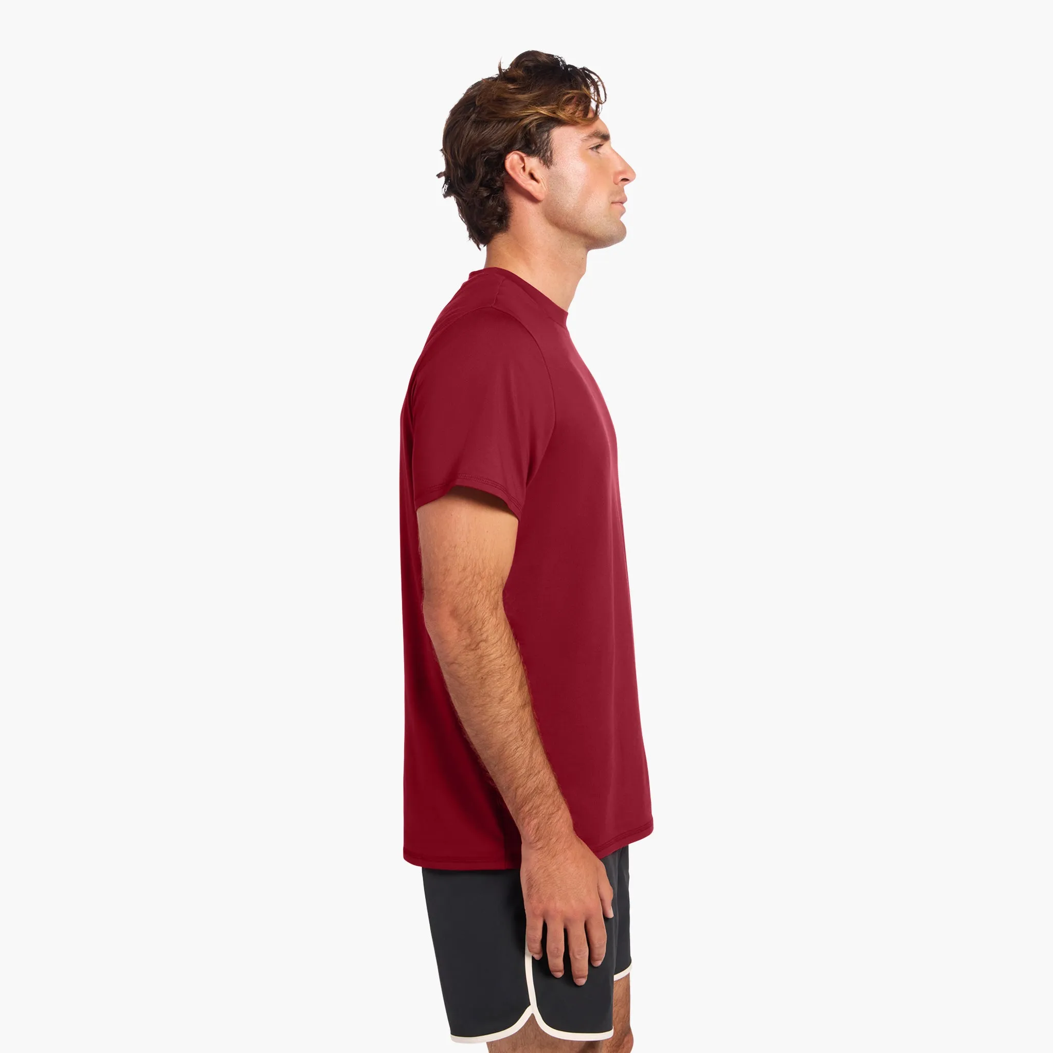 Men's Movement Tee | Scarlet sold by nuuds product image thumbnail 3