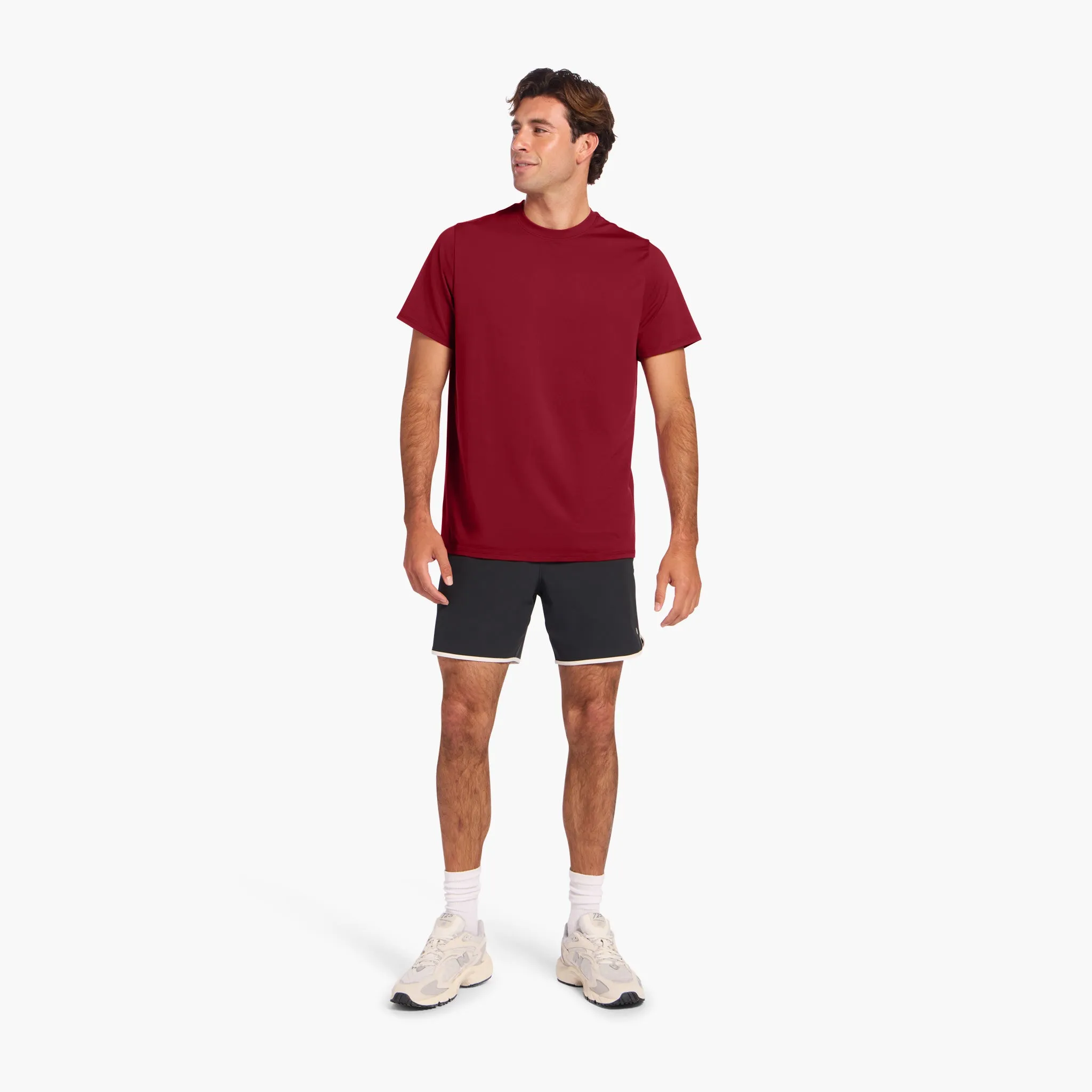 Men's Movement Tee | Scarlet sold by nuuds product image thumbnail 2