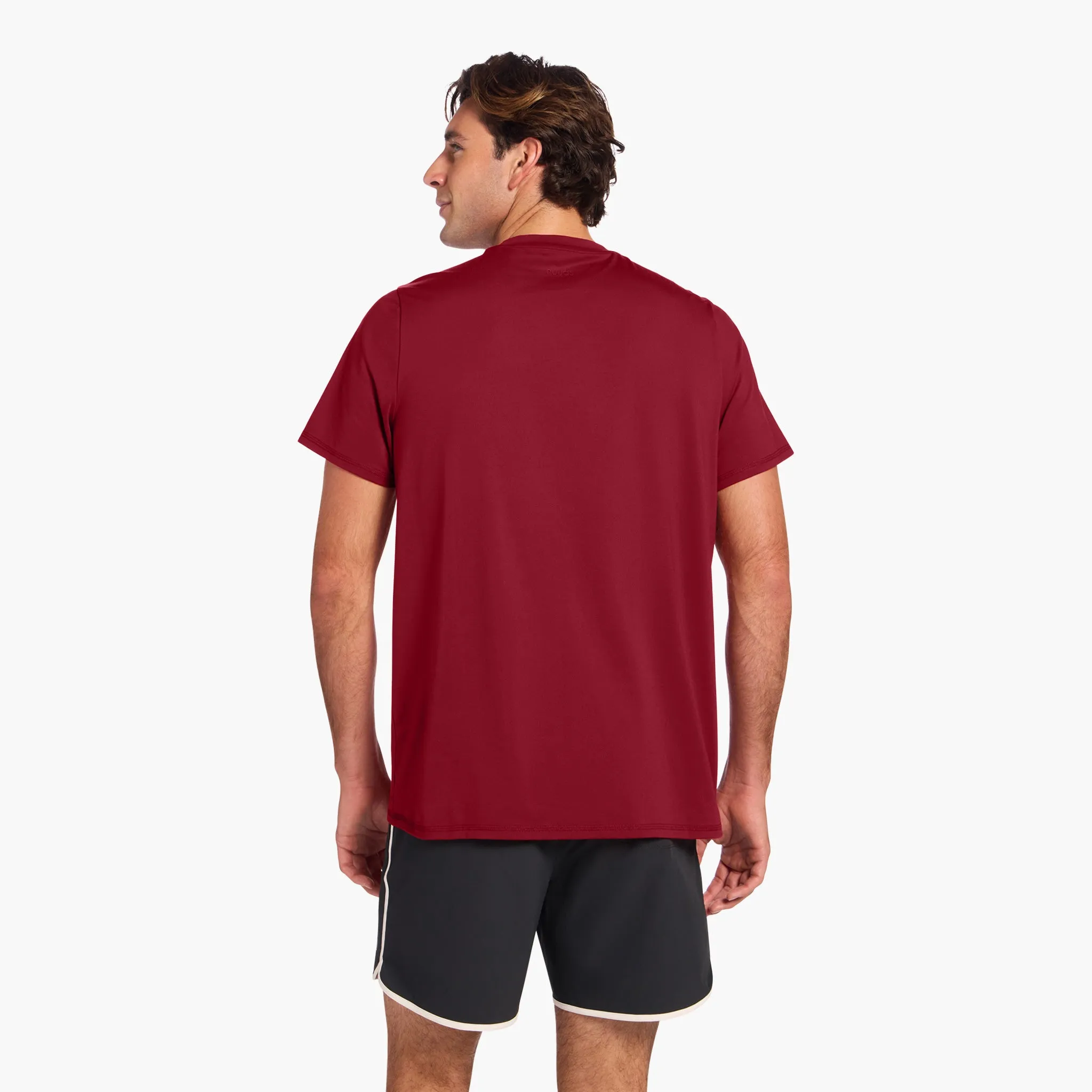 Men's Movement Tee | Scarlet sold by nuuds product image thumbnail 4