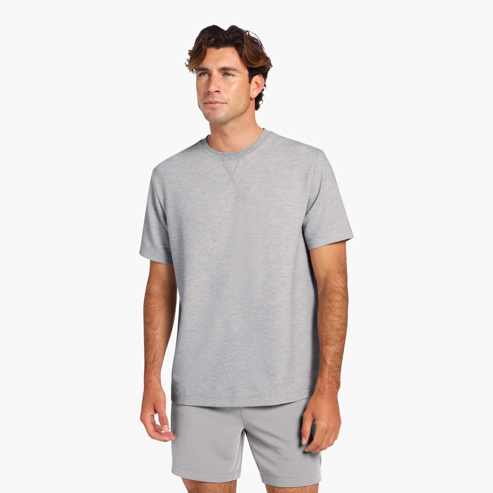 Men's Performance Waffle T-Shirt sold by nuuds product image thumbnail 5