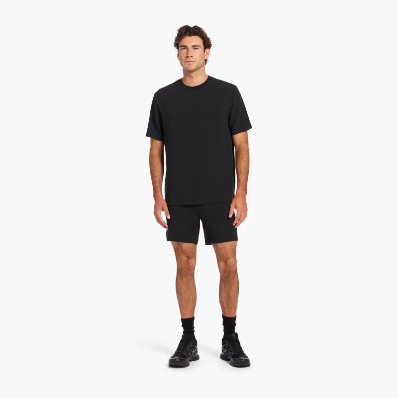 Men's Performance Waffle Short | Black sold by nuuds
