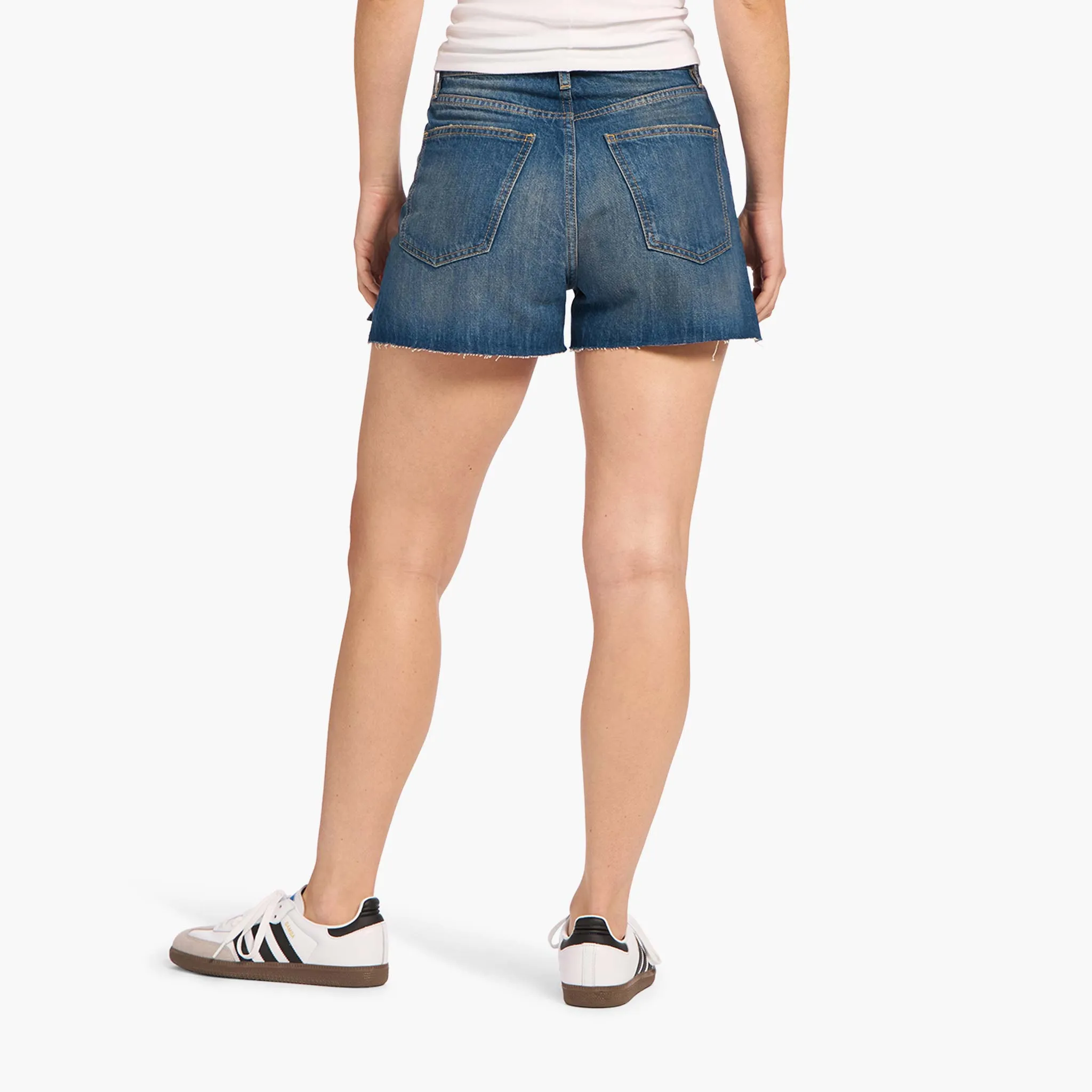 A-Line Vintage Cut-Off Short | Cedar sold by nuuds product image thumbnail 4