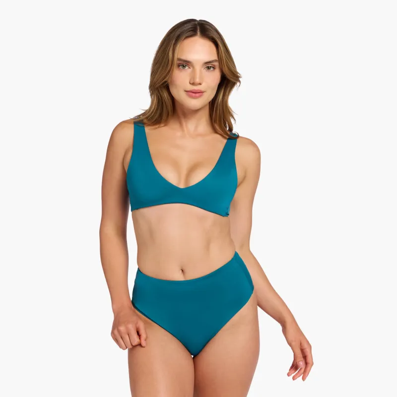 Plunge Bikini Top | Lagoon sold by nuuds