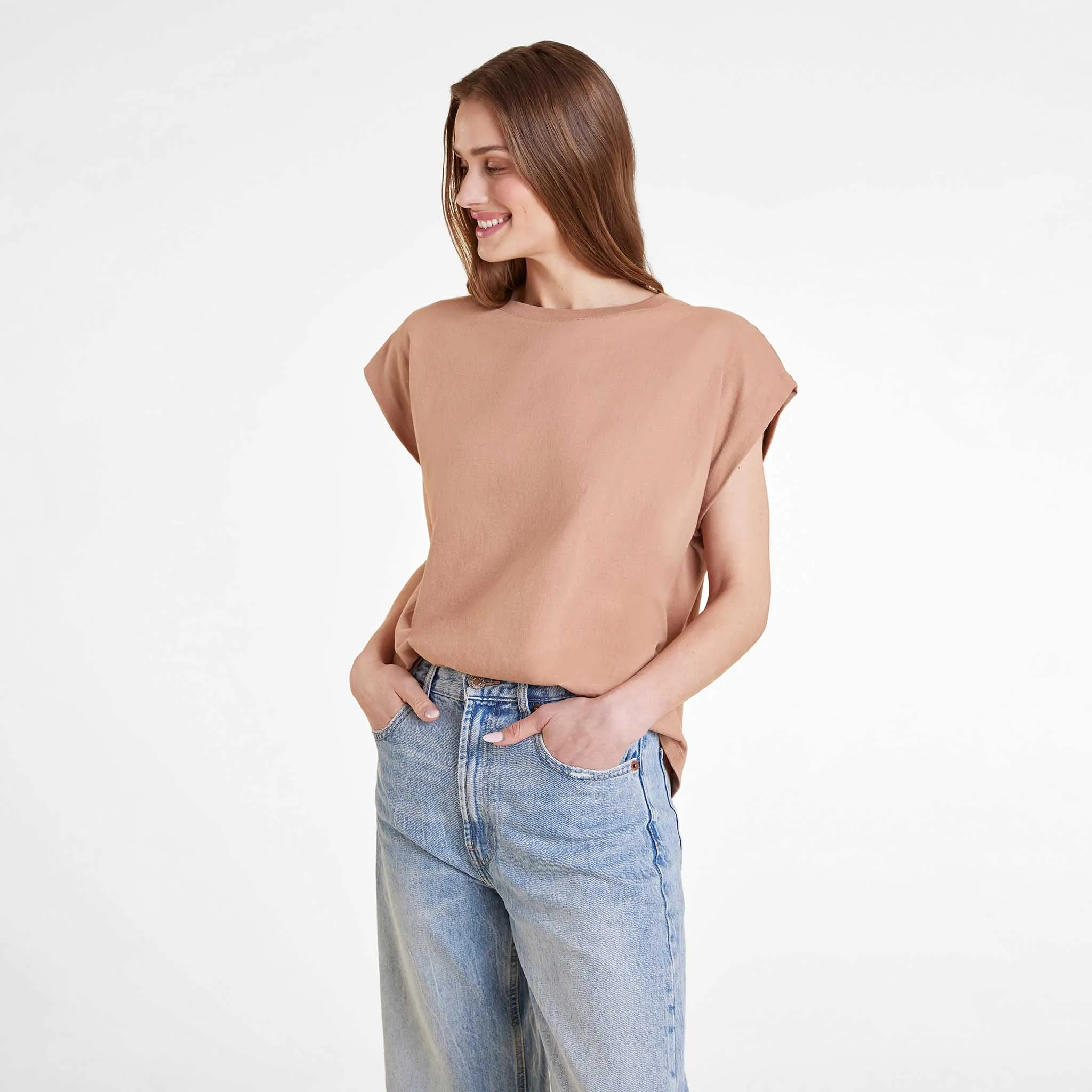 Soft Cotton Muscle Tee sold by nuuds product image thumbnail 3