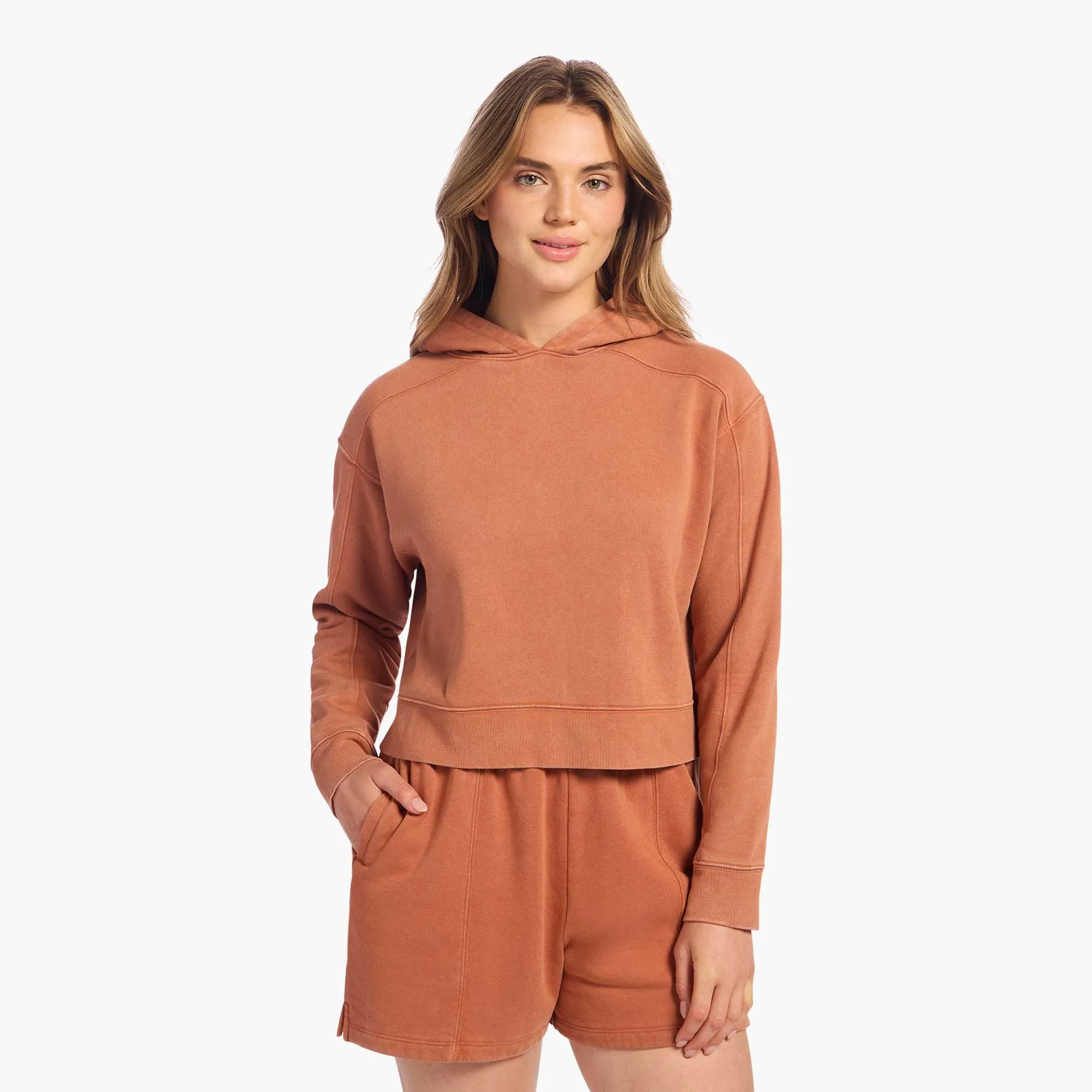 Vintage Fleece Cropped Hoodie sold by nuuds product image thumbnail 2