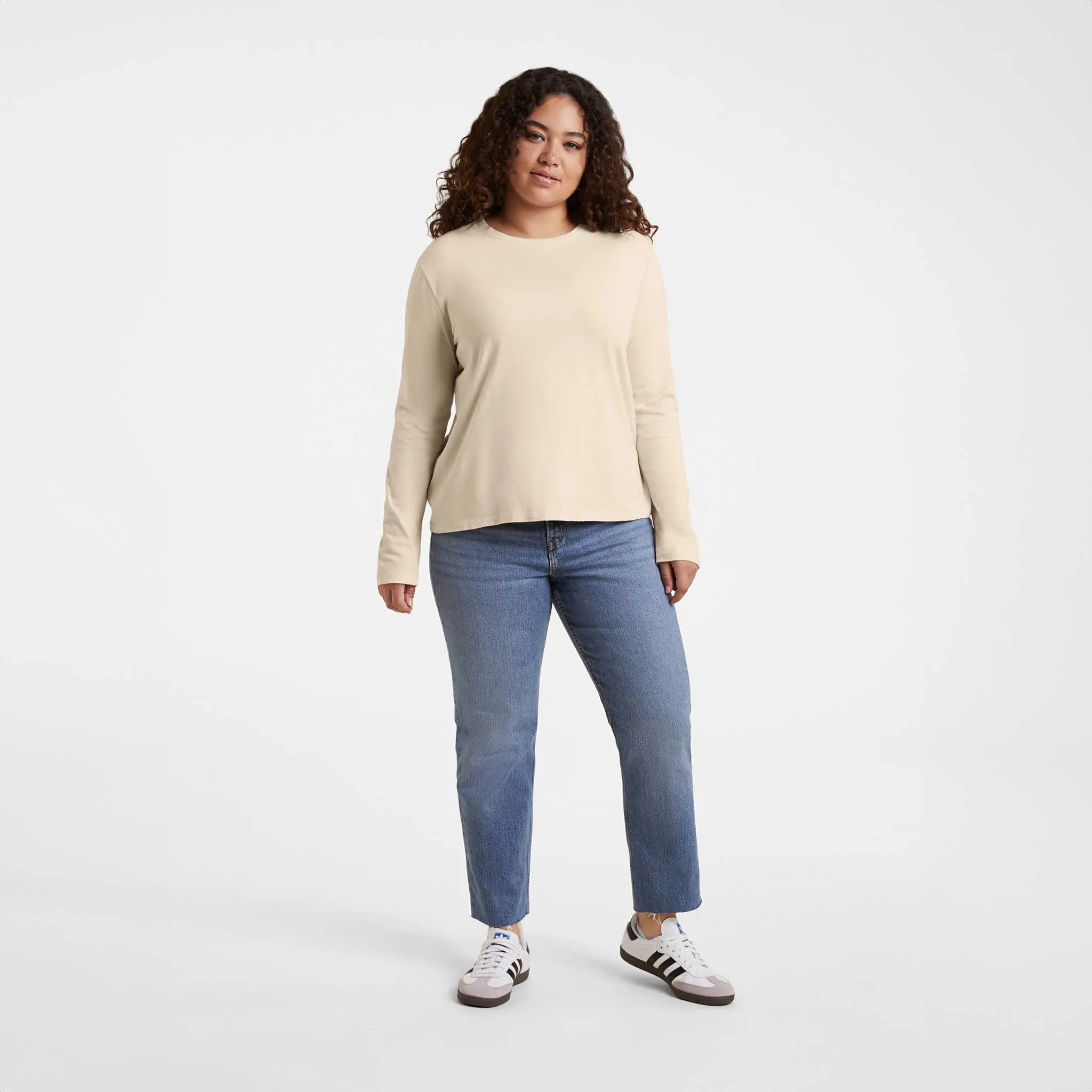 Vintage Cotton Long Sleeve Everyday T-Shirt sold by nuuds product image thumbnail 2