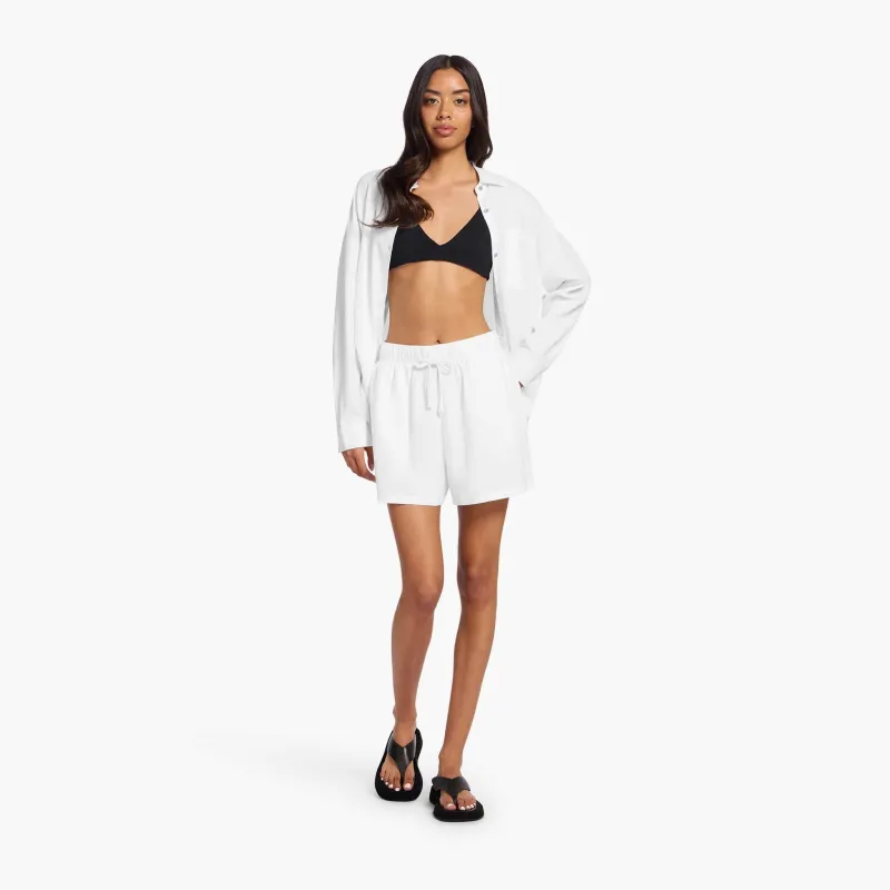 Linen Beach Short sold by nuuds