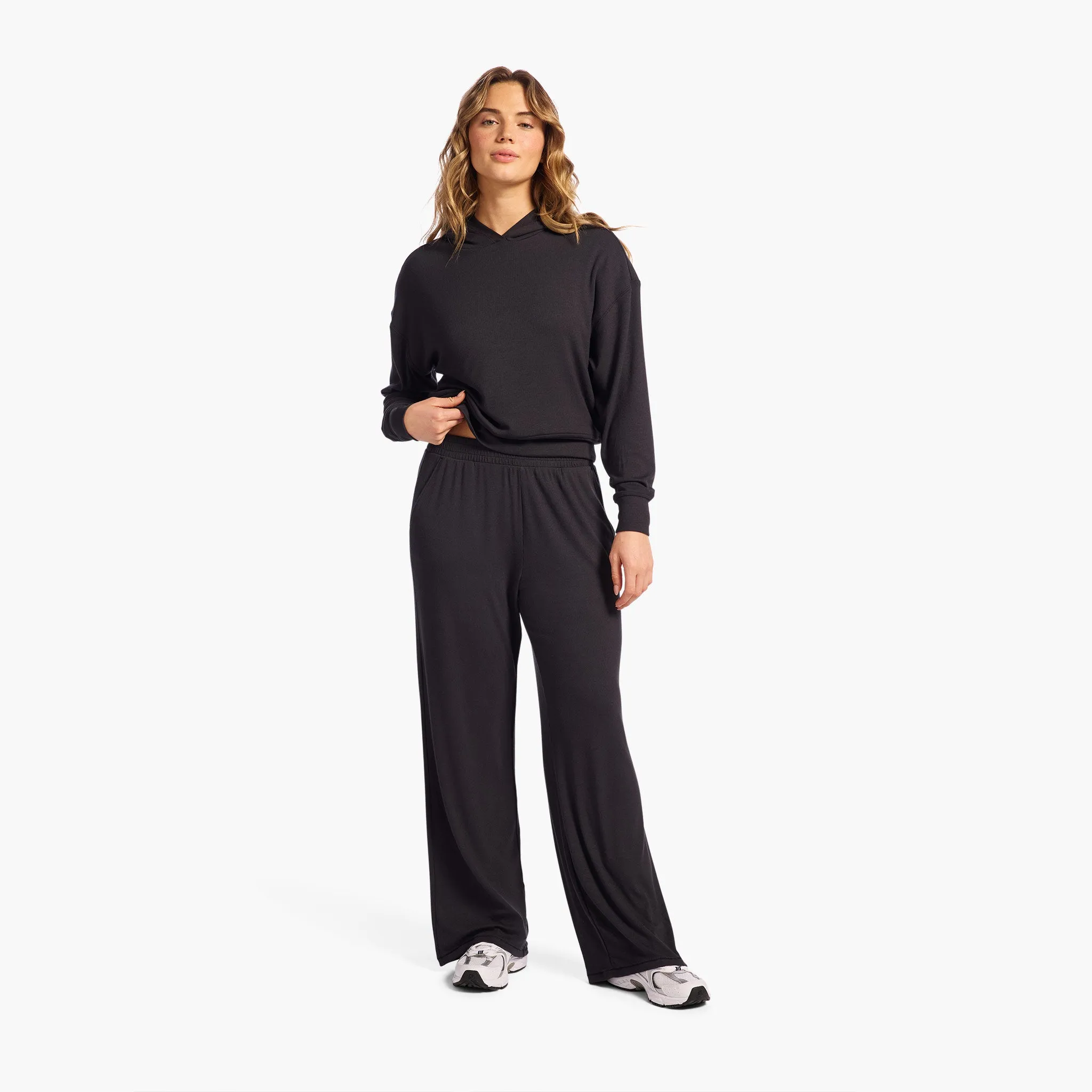 Slinky Rib Wide Leg Pant sold by nuuds product image thumbnail 2