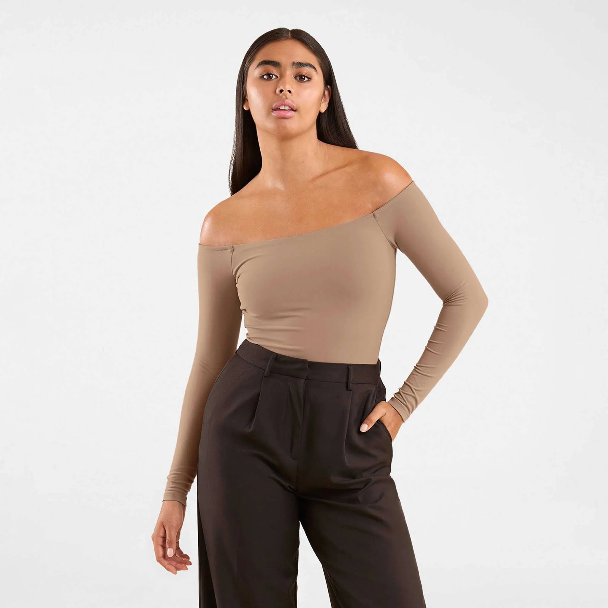 Off The Shoulder Bodysuit sold by nuuds product image thumbnail 5