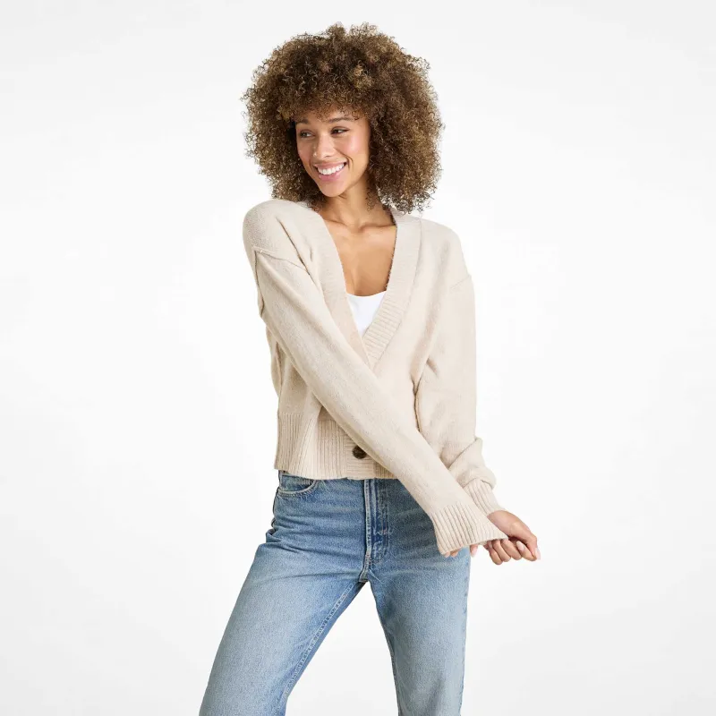 Cozy Knit Cardigan sold by nuuds