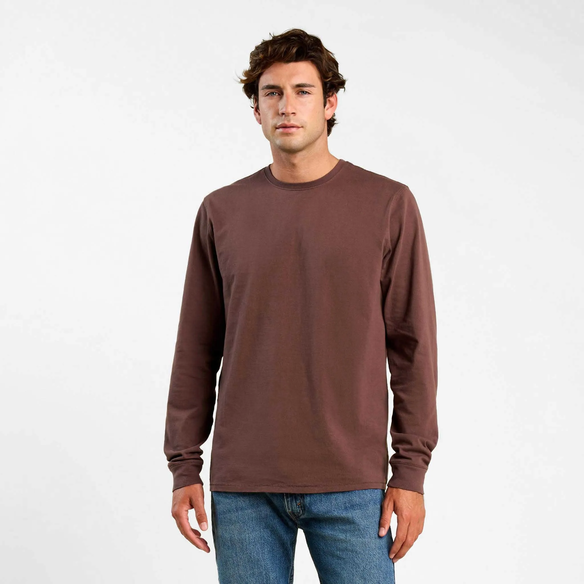 Vintage Cotton Men's Long Sleeve Everyday T-Shirt sold by nuuds product image thumbnail 2