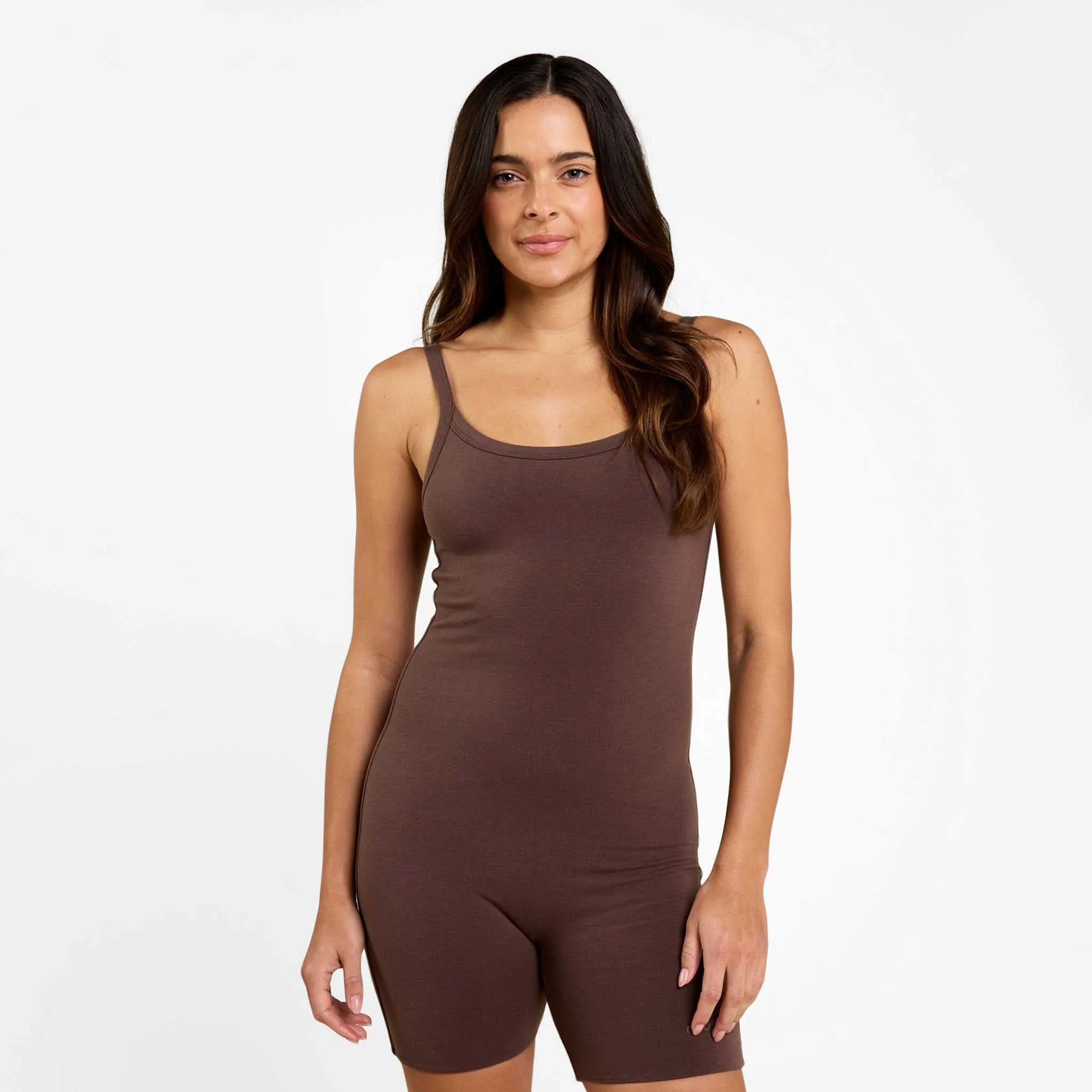 Cotton Stretch The Romper sold by nuuds