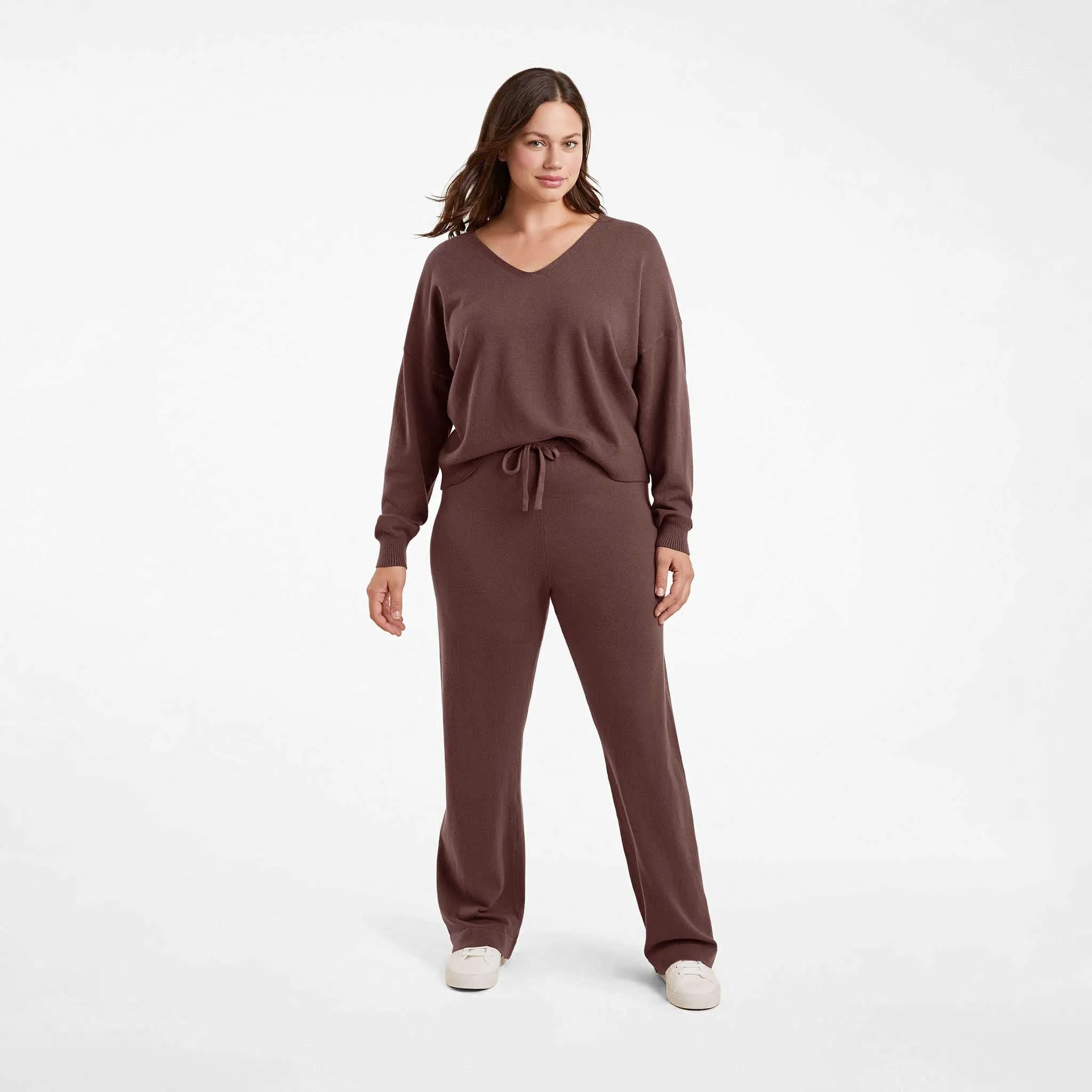 Luxe Knit Wide Leg Pant sold by nuuds product image thumbnail 2