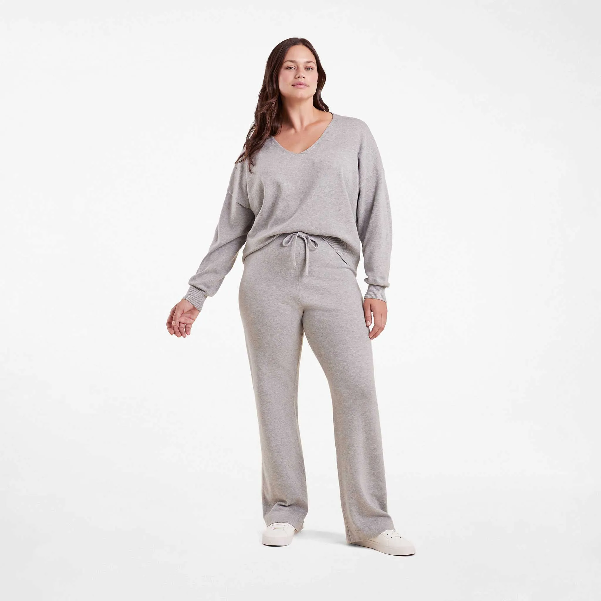 Luxe Knit Wide Leg Pant sold by nuuds product image thumbnail 4
