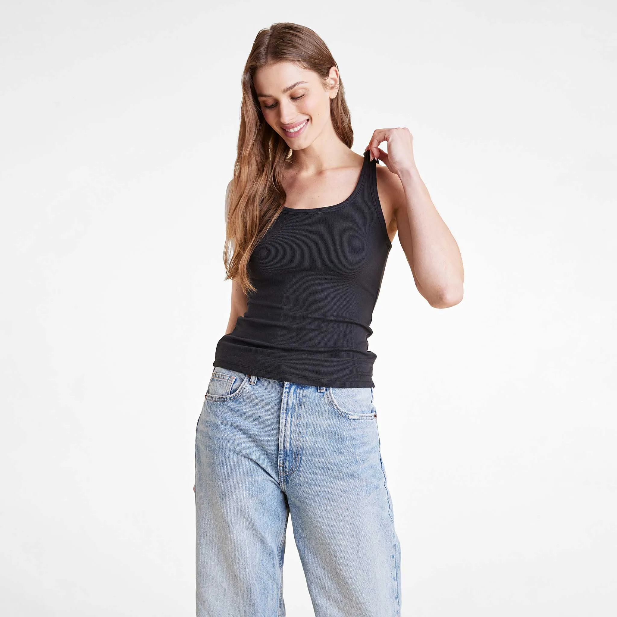 Slinky Rib Tank sold by nuuds