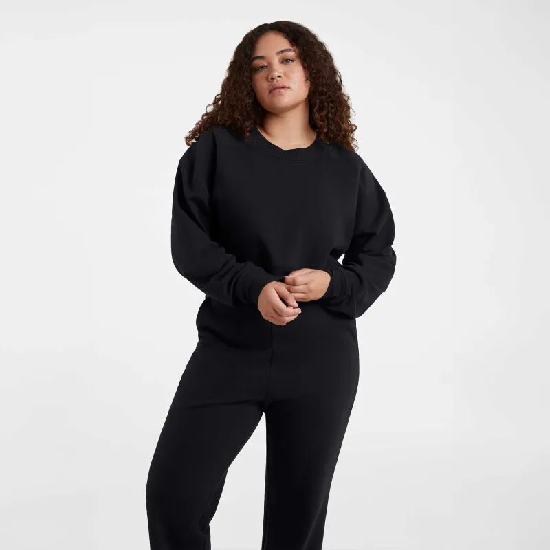 Cropped Crewneck Sweatshirt made by nuuds