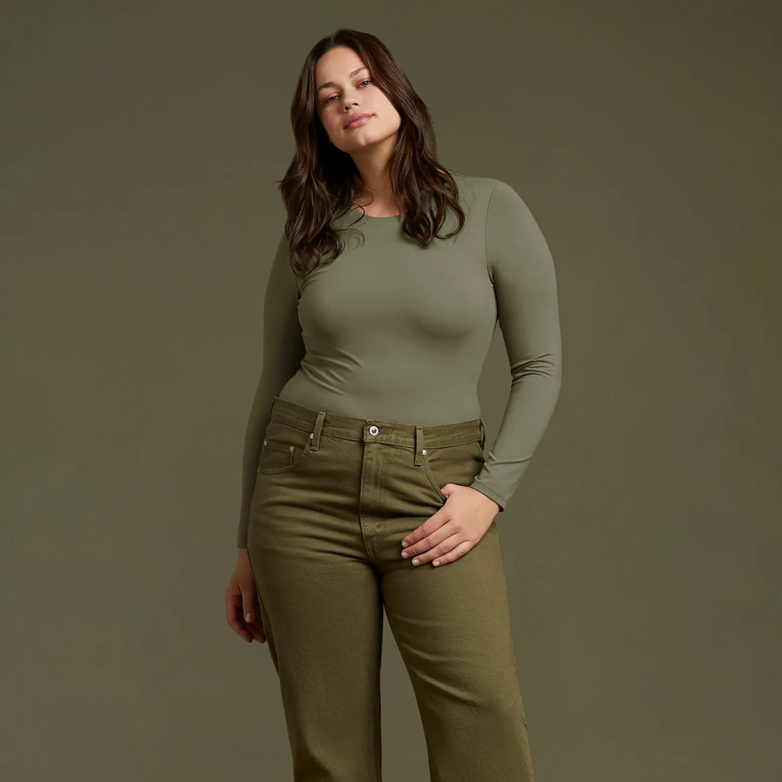 Seamless Long Sleeve Shirt sold by nuuds product image thumbnail 3
