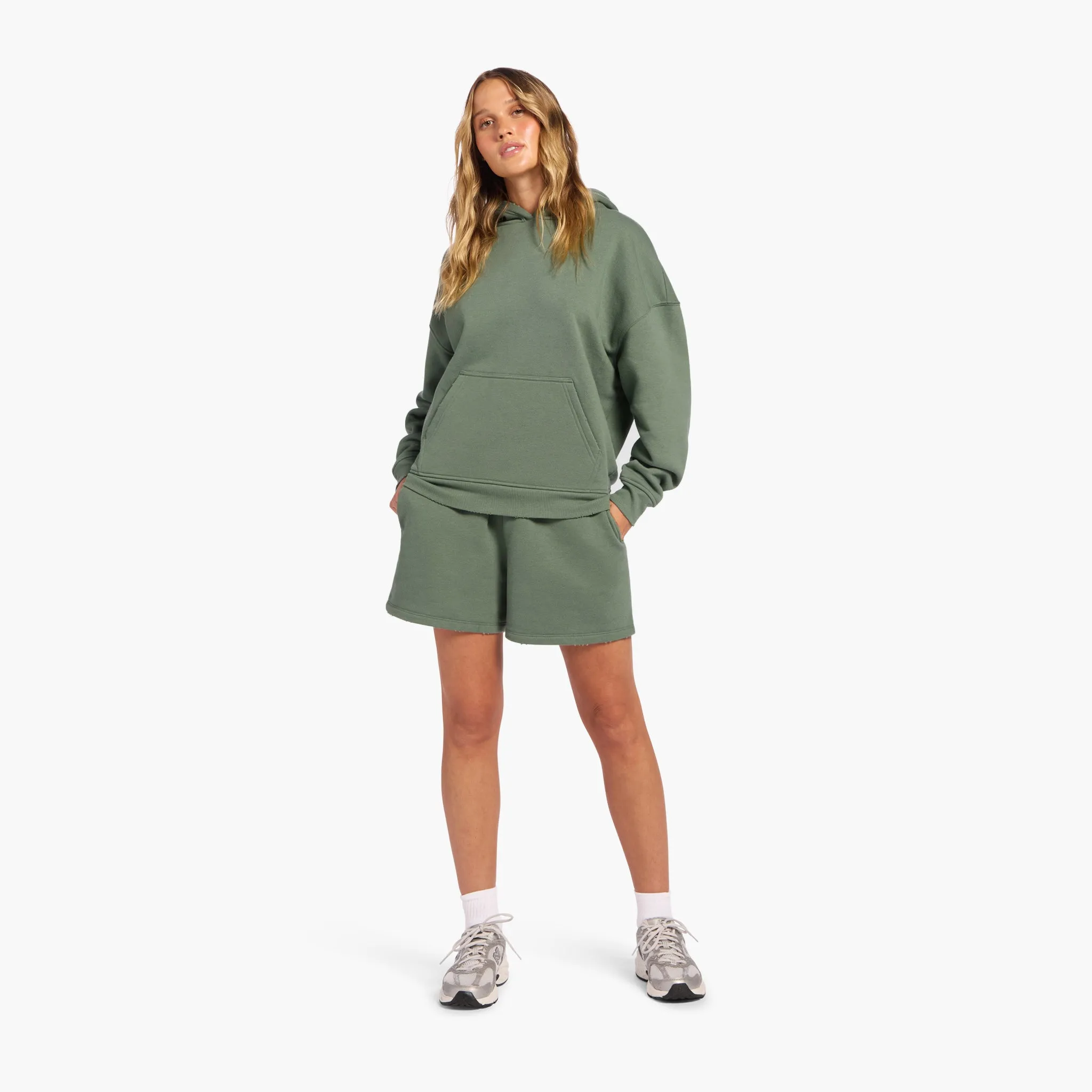 Vintage Fleece Hoodie | Agave sold by nuuds product image thumbnail 2