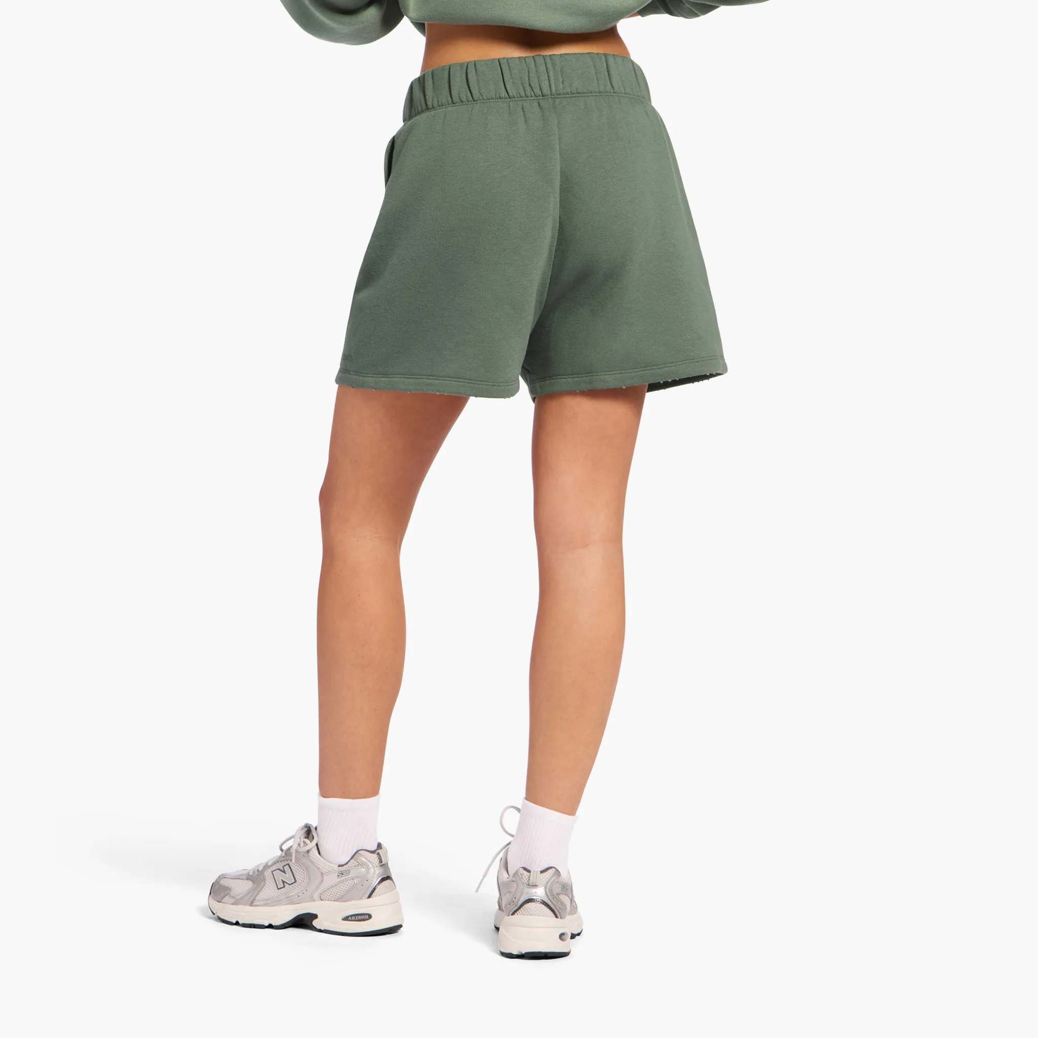 Vintage Fleece Short | Agave sold by nuuds product image thumbnail 4