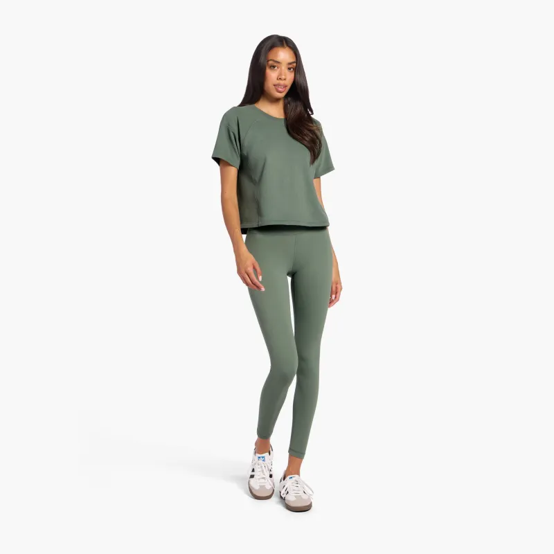 High-Waist Elevate Legging  | Agave sold by nuuds
