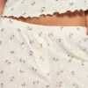 Pointelle Pajama Pant Set | Ditsy Pearl sold by nuuds